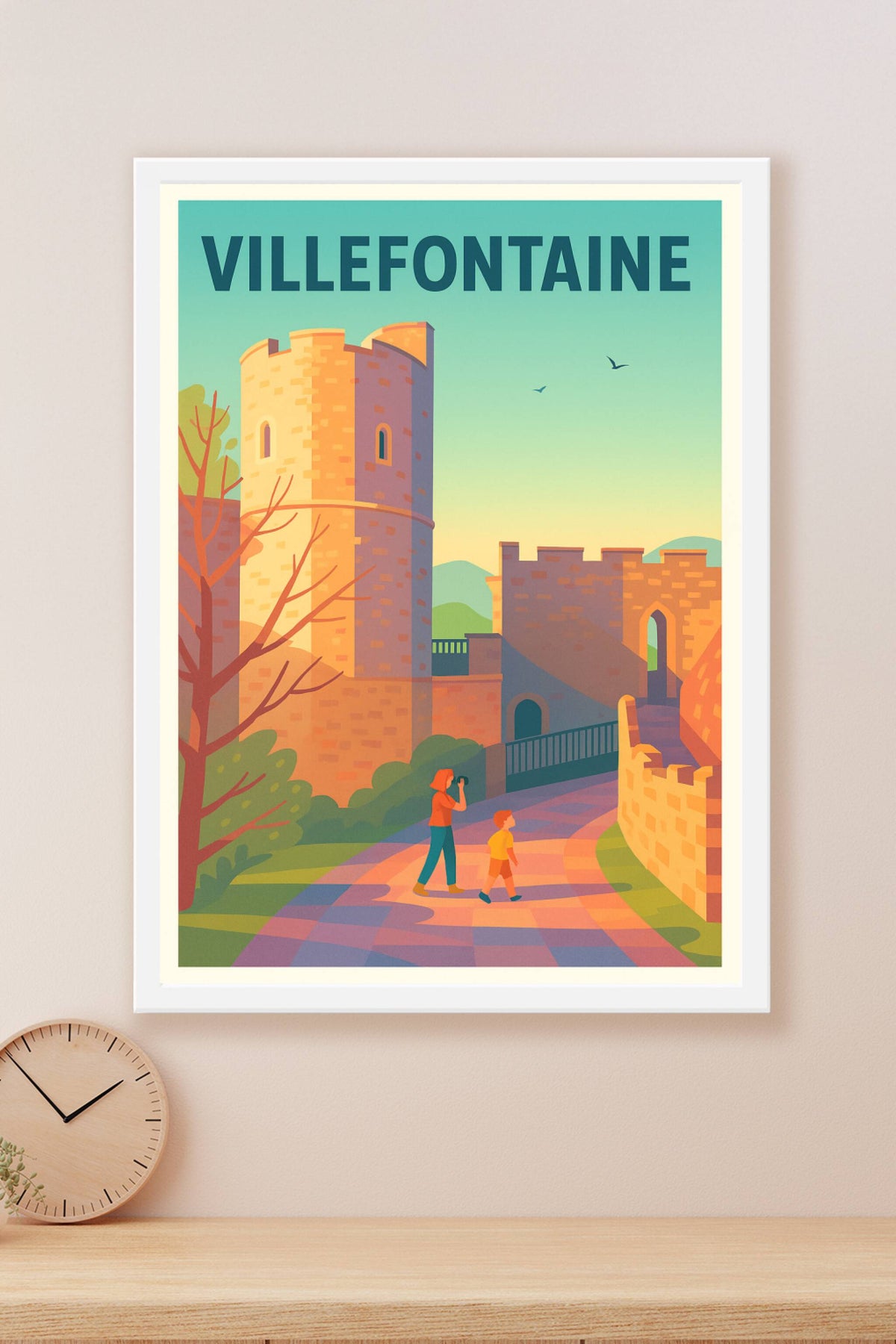 Affiche de Villefontaine - Promenade au cœur de l'histoire