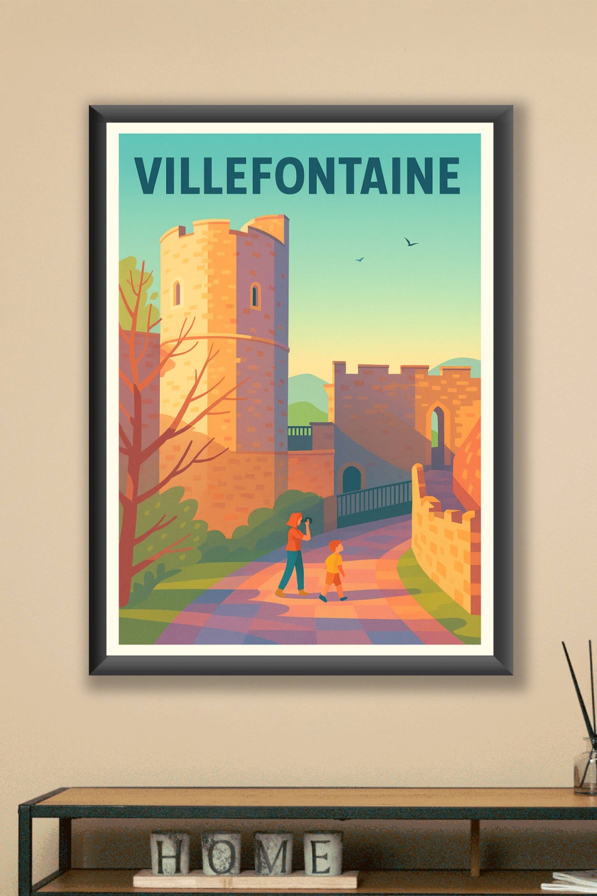 Affiche de Villefontaine - Promenade au cœur de l'histoire
