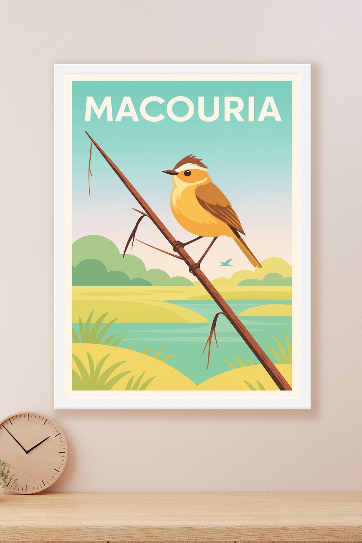 Affiche de Macouria - Tranquillité et nature en Guyane