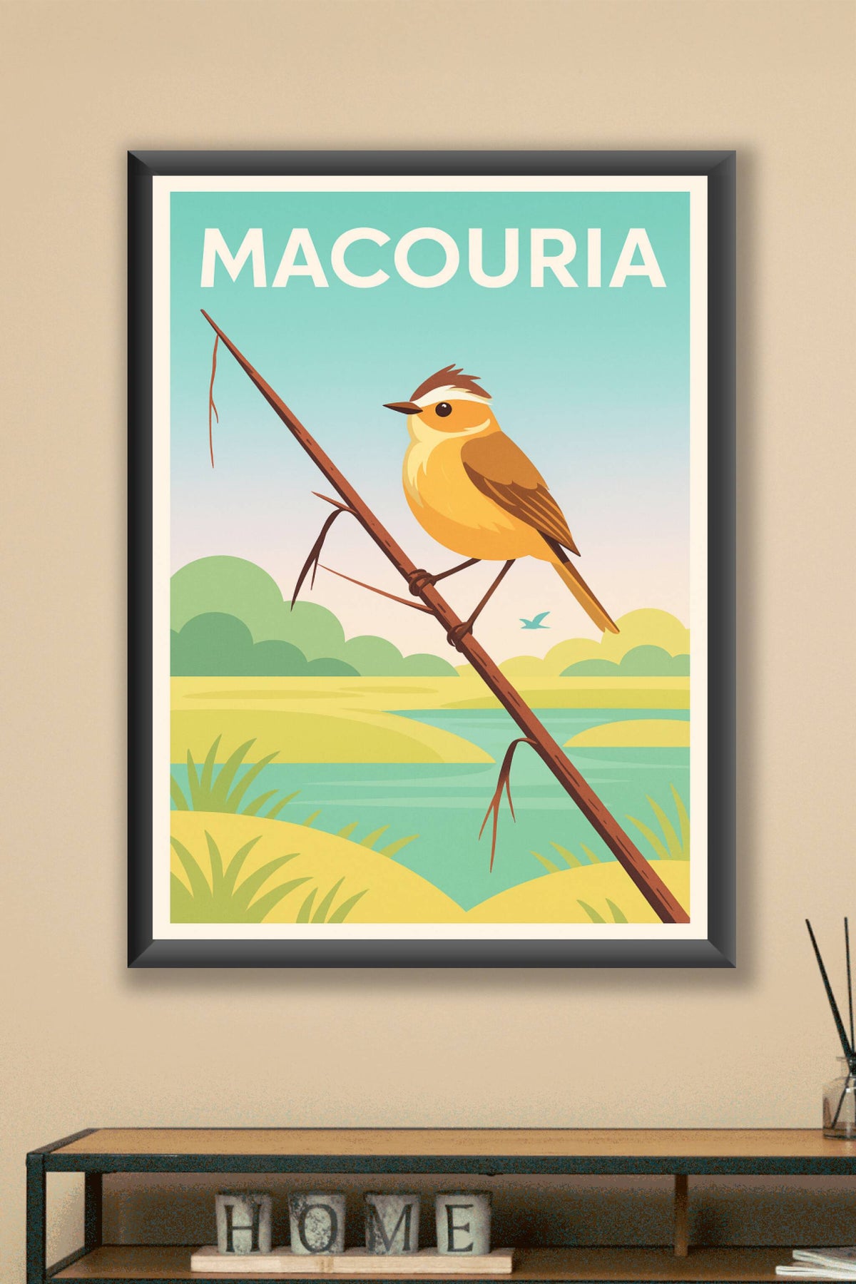 Affiche de Macouria - Tranquillité et nature en Guyane