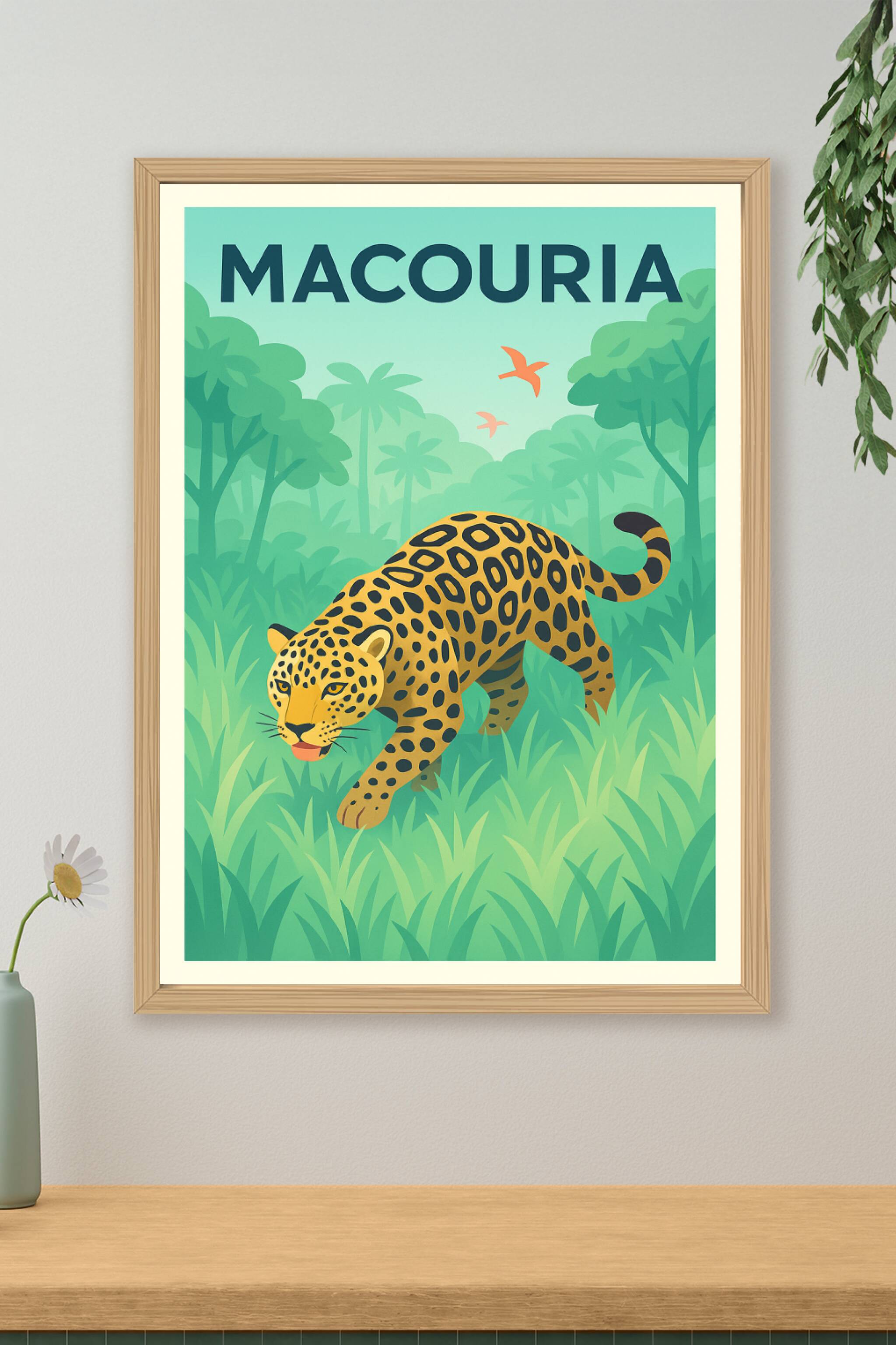 Affiche de Macouria - Plongée au cœur de la nature sauvage
