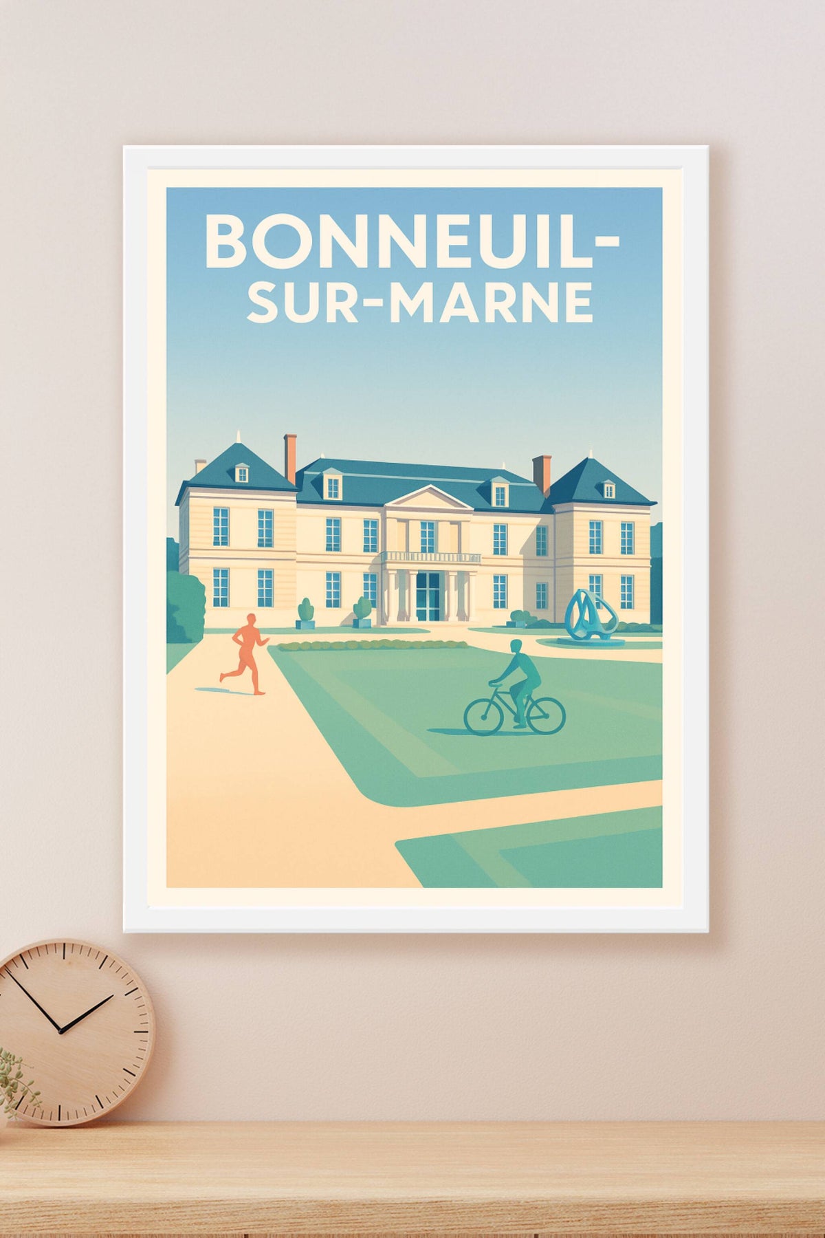 Affiche de Bonneuil-sur-Marne - L’élégance au cœur de la ville