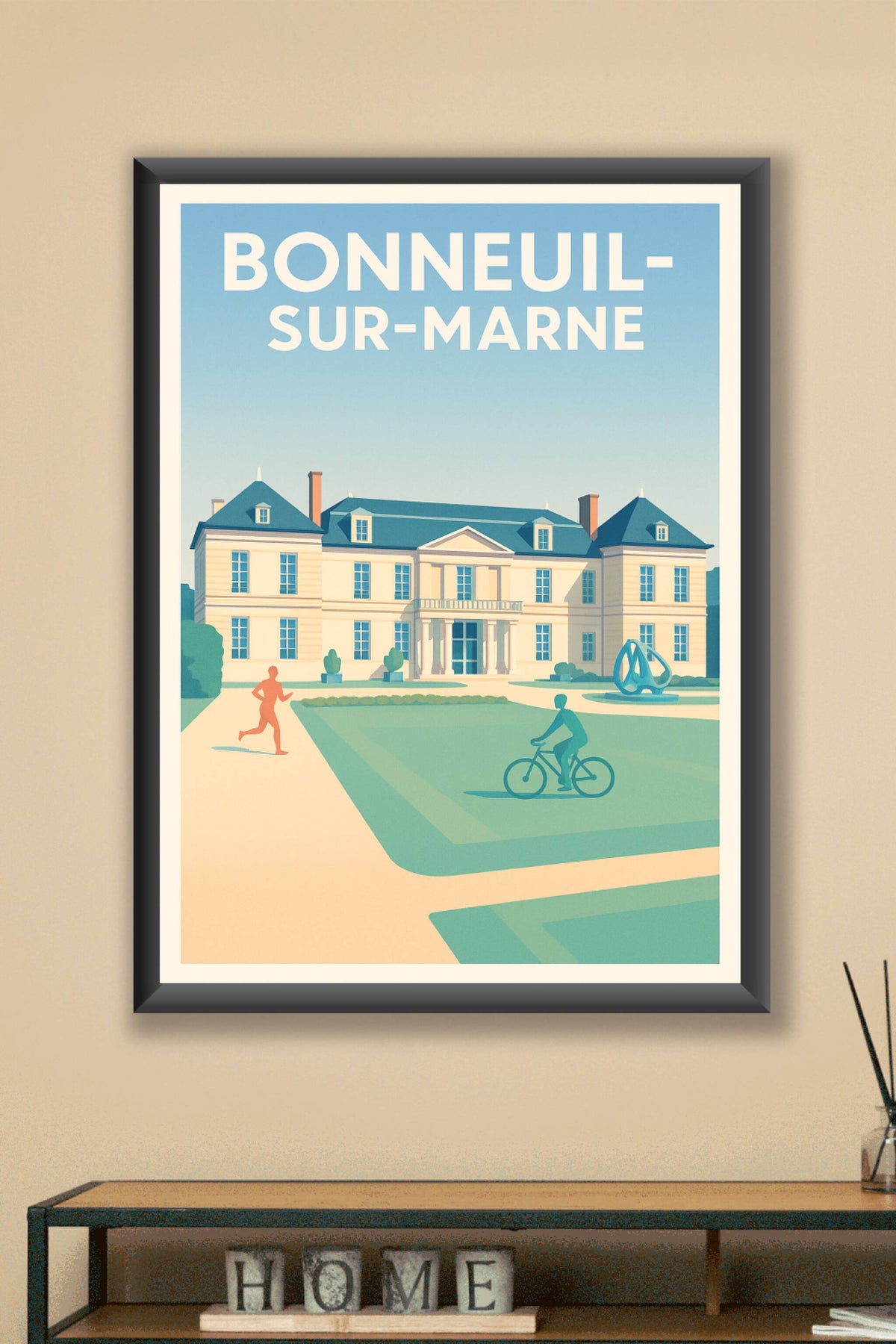Affiche de Bonneuil-sur-Marne - L’élégance au cœur de la ville