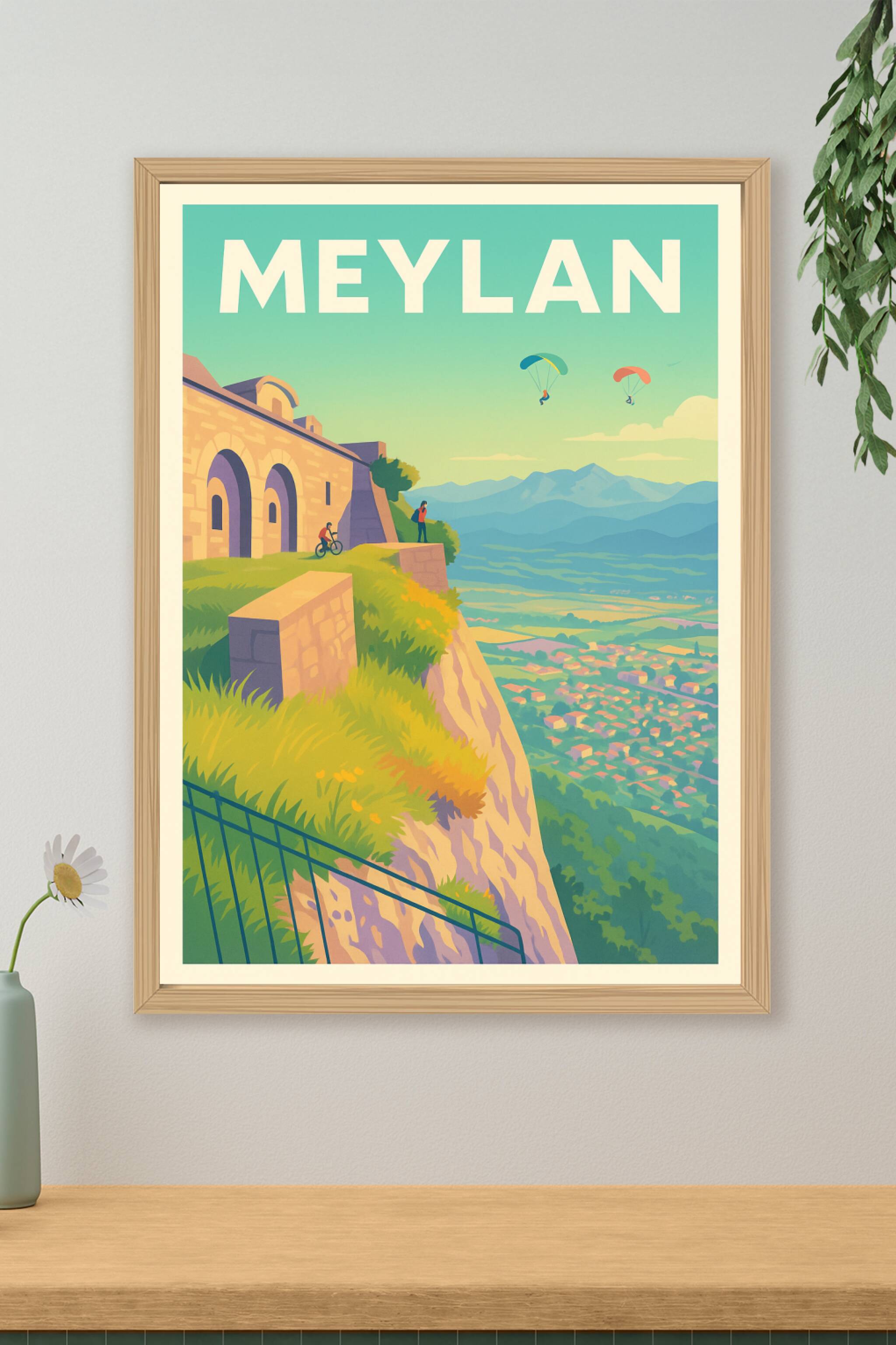 Affiche de Meylan - Panorama et sensations fortes au sommet