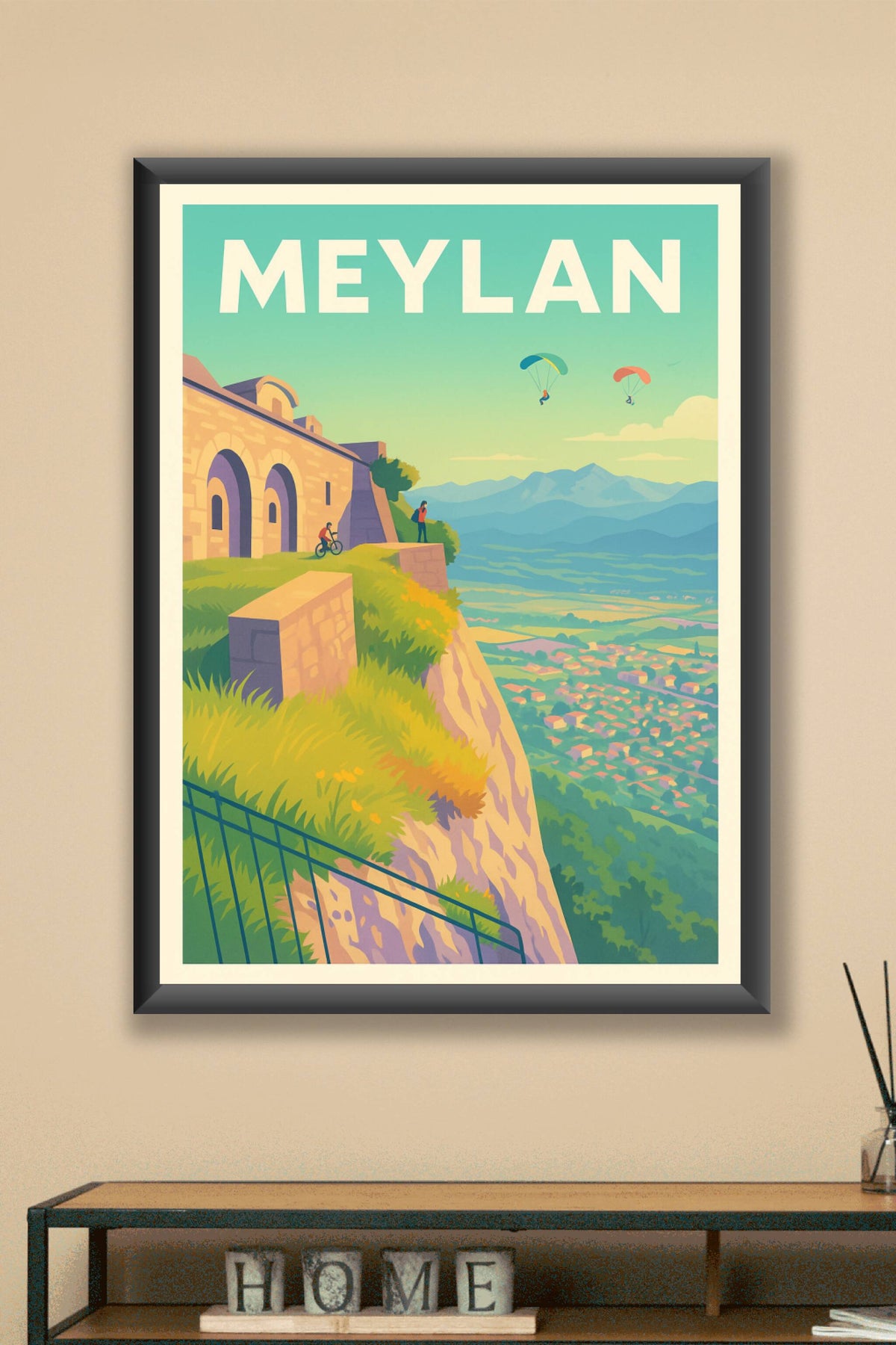 Affiche de Meylan - Panorama et sensations fortes au sommet
