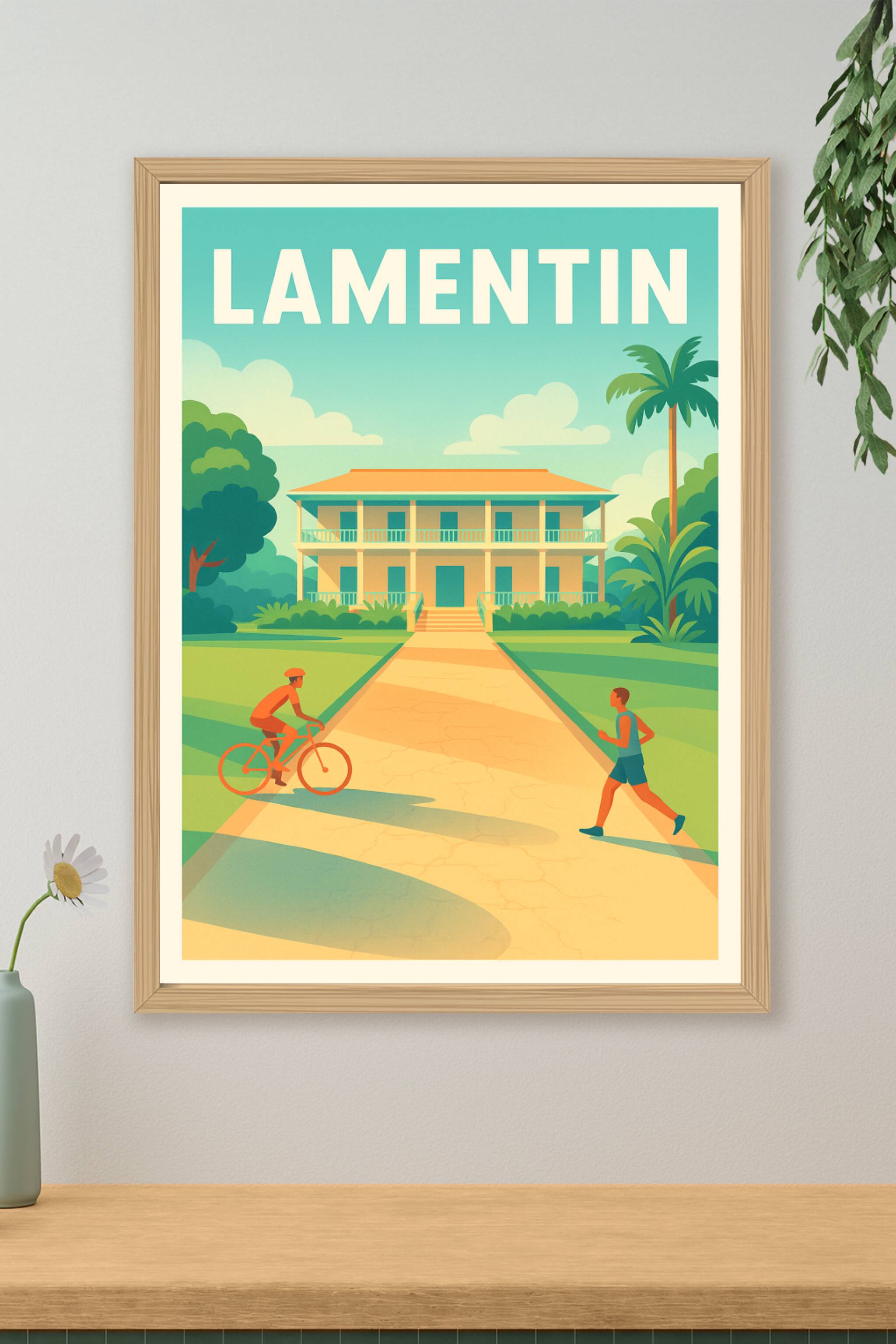 Affiche de Lamentin - Escapade tropicale en harmonie