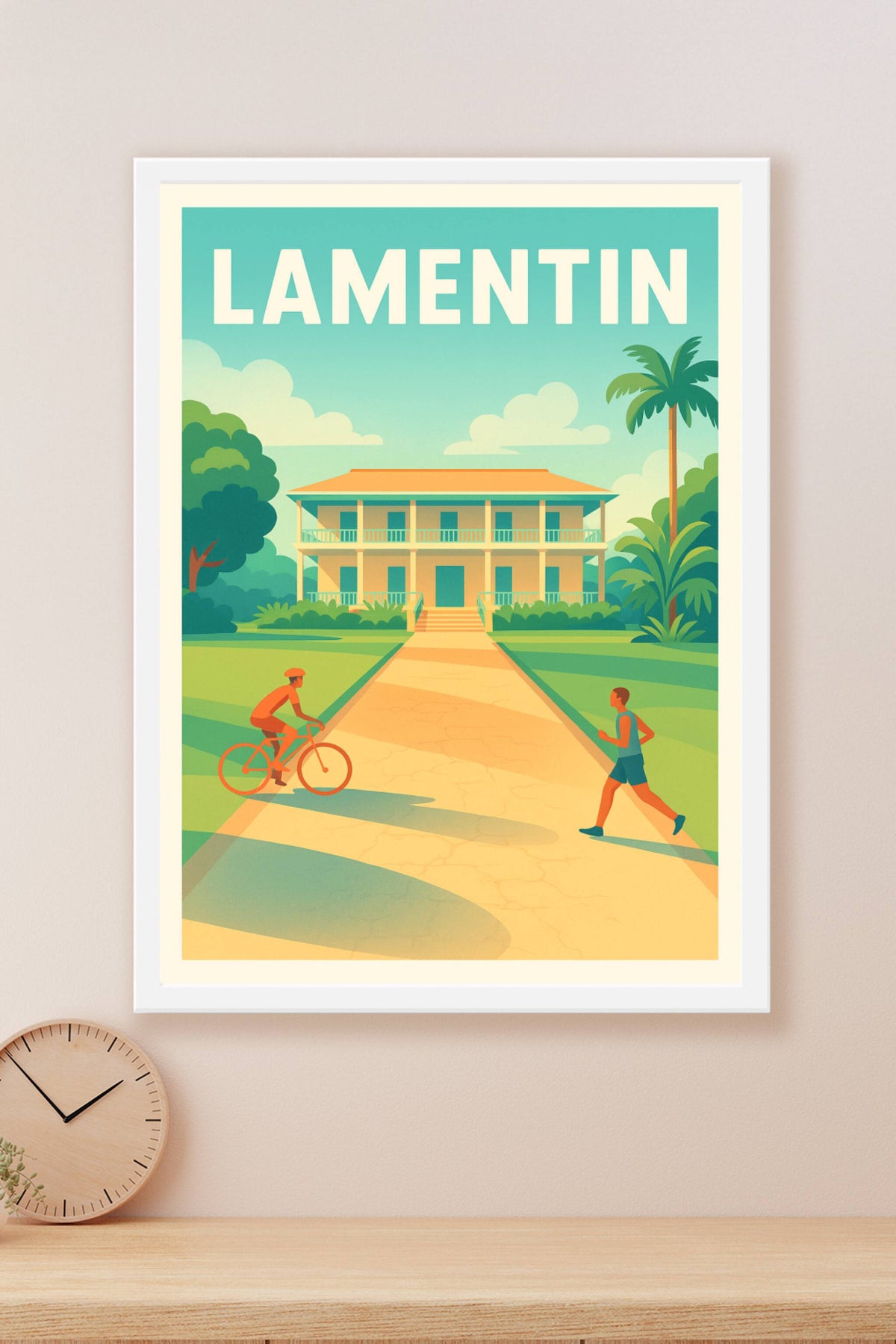 Affiche de Lamentin - Escapade tropicale en harmonie