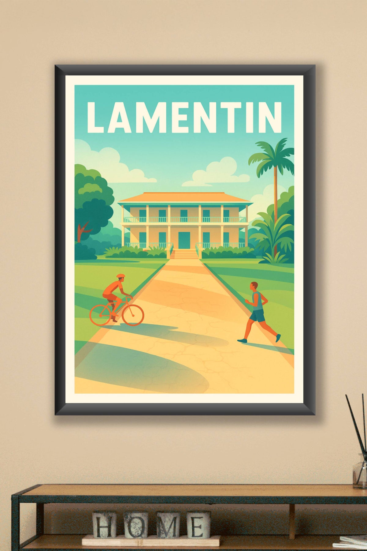Affiche de Lamentin - Escapade tropicale en harmonie