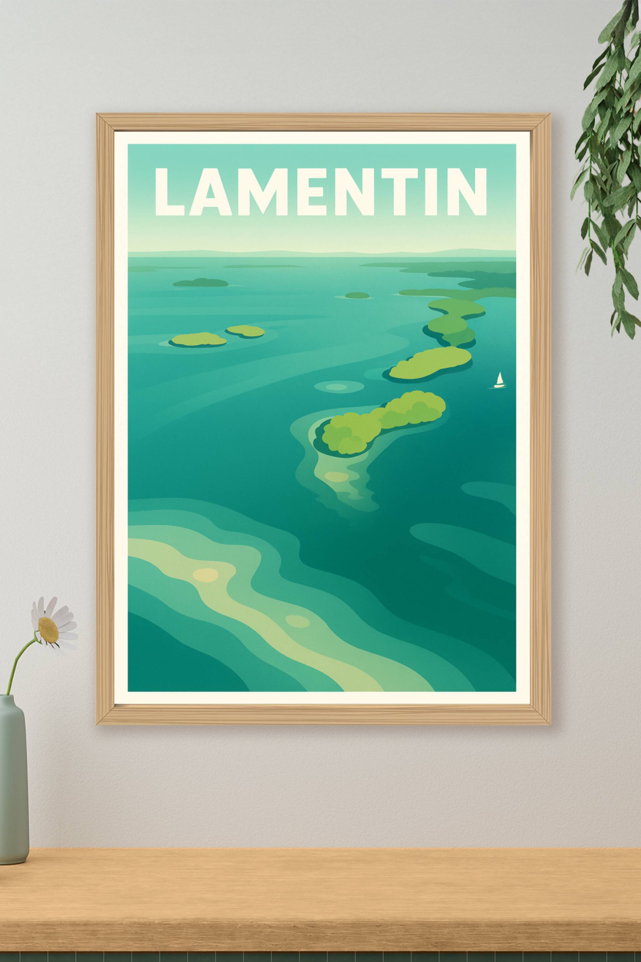 Affiche de Lamentin - Évasion tropicale et douceur marine
