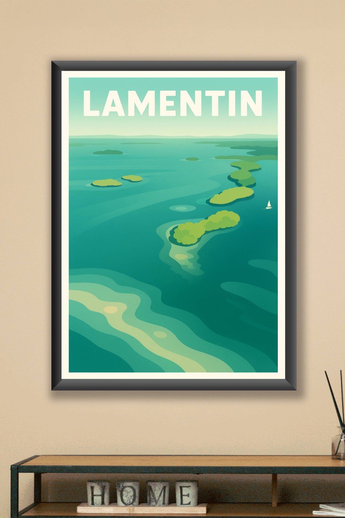 Affiche de Lamentin - Évasion tropicale et douceur marine