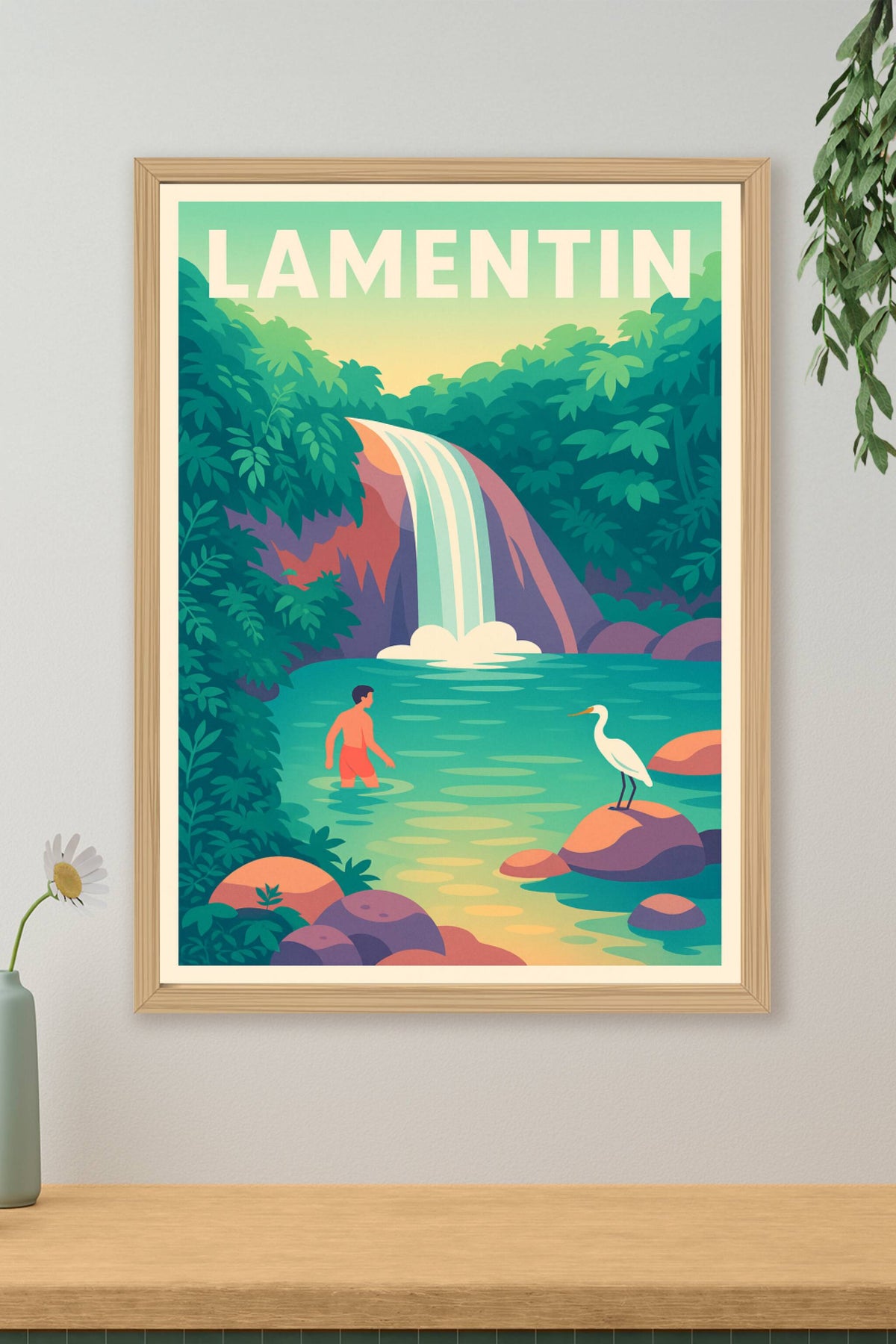 Affiche de Lamentin - Plongez dans la nature luxuriante