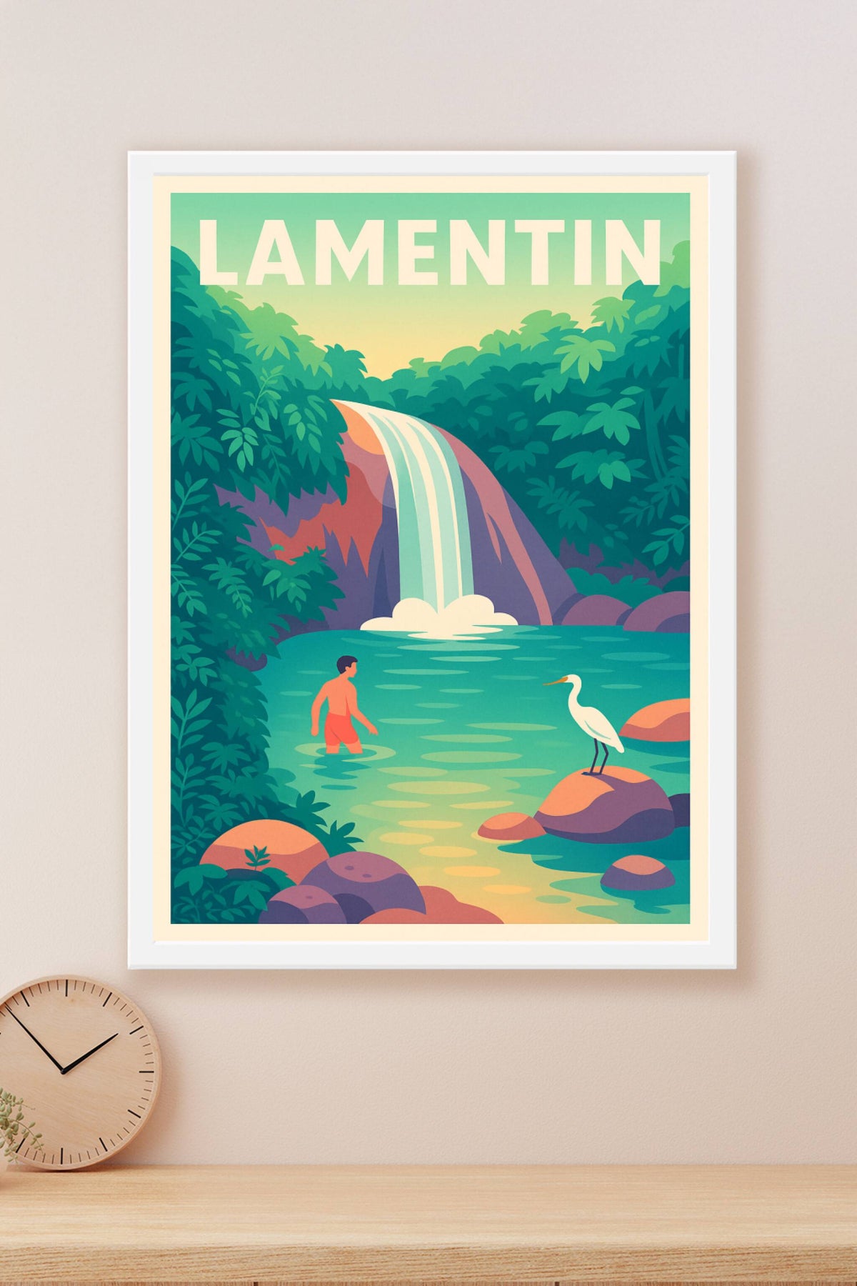 Affiche de Lamentin - Plongez dans la nature luxuriante