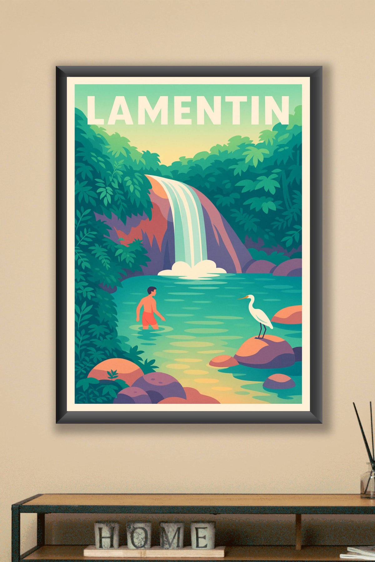 Affiche de Lamentin - Plongez dans la nature luxuriante