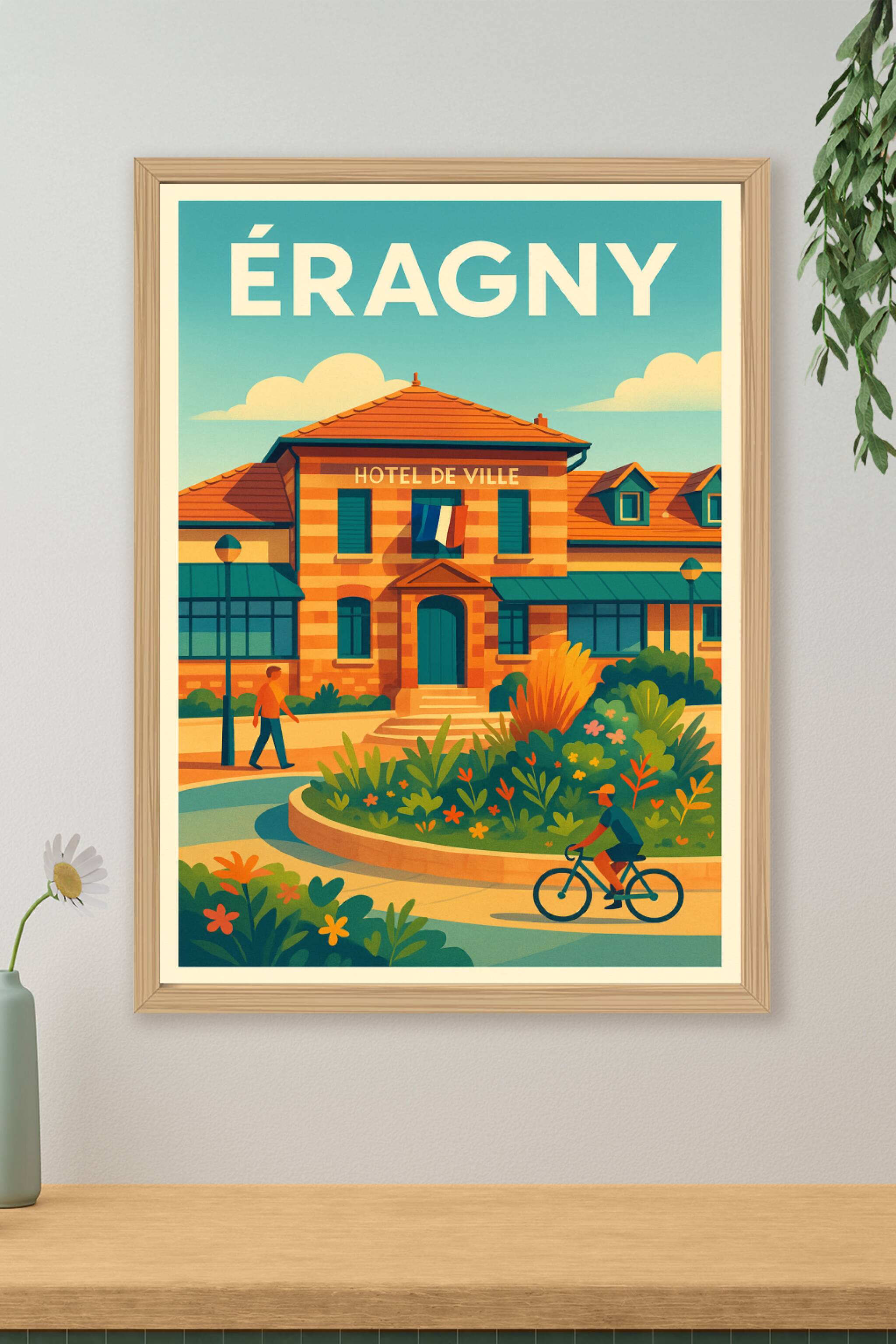 Affiche de Éragny - Charme et sérénité au cœur de la ville