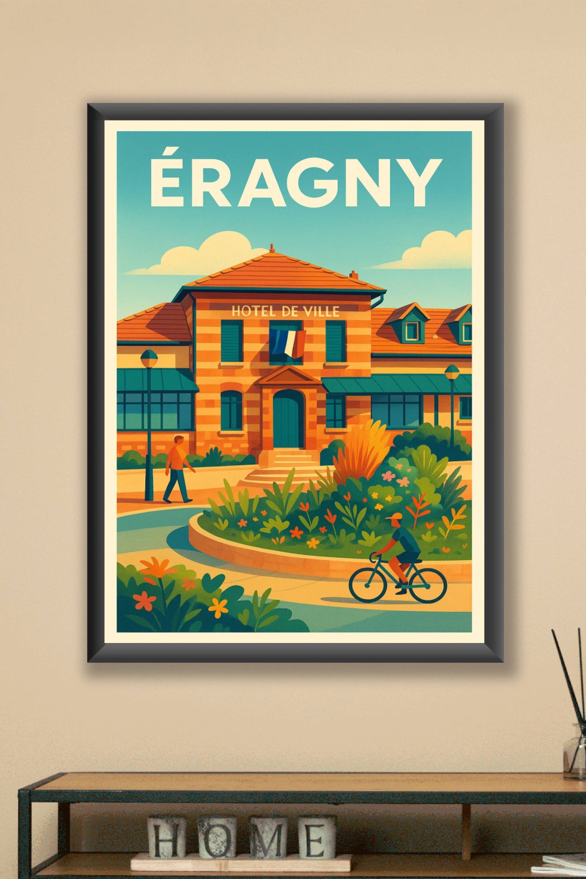 Affiche de Éragny - Charme et sérénité au cœur de la ville