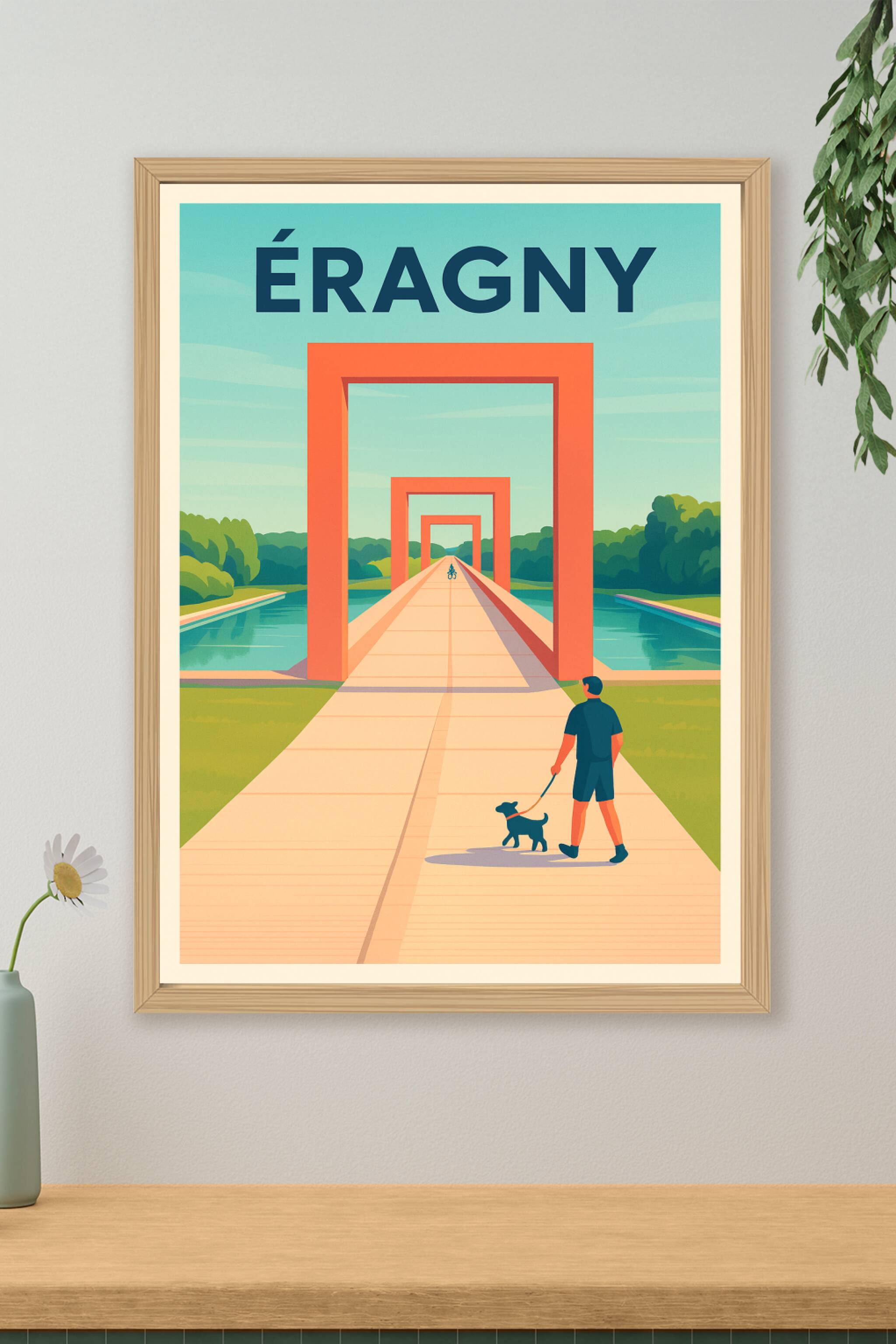 Affiche de Éragny - Promenade au Fil de l'Eau