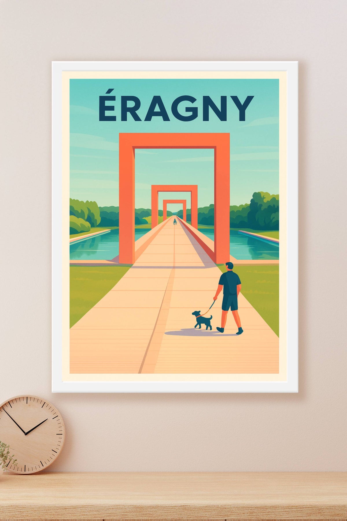 Affiche de Éragny - Promenade au Fil de l'Eau