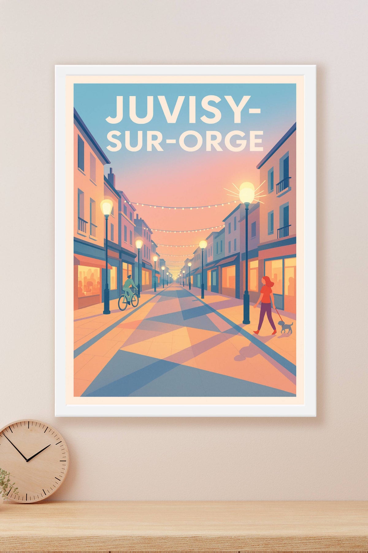 Affiche de Juvisy-sur-Orge - Balade au crépuscule en centre-ville