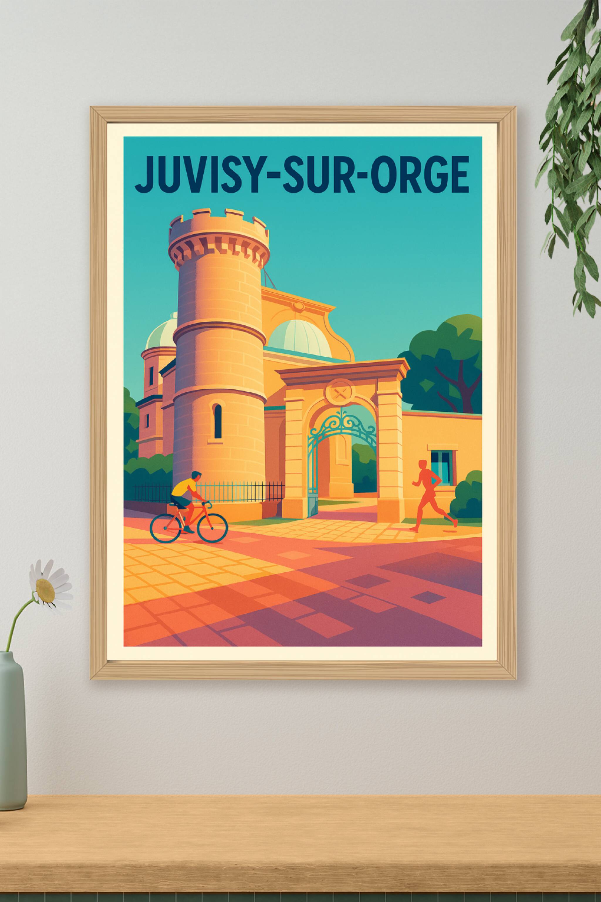 Affiche de Juvisy-sur-Orge - Charme et dynamisme au cœur de la ville