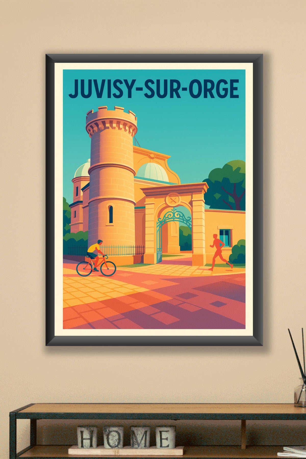 Affiche de Juvisy-sur-Orge - Charme et dynamisme au cœur de la ville