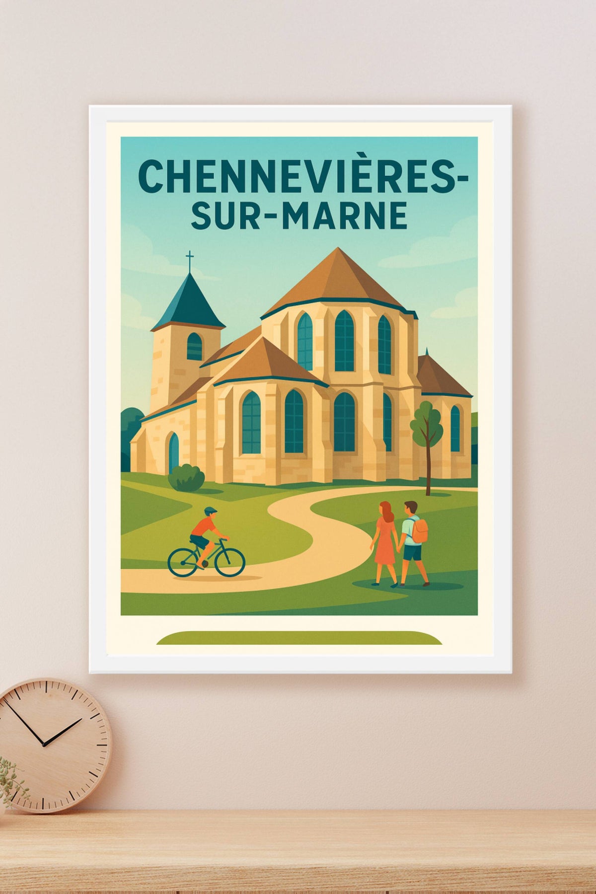 Affiche de Chennevières-sur-Marne - Charme et sérénité au cœur de la ville