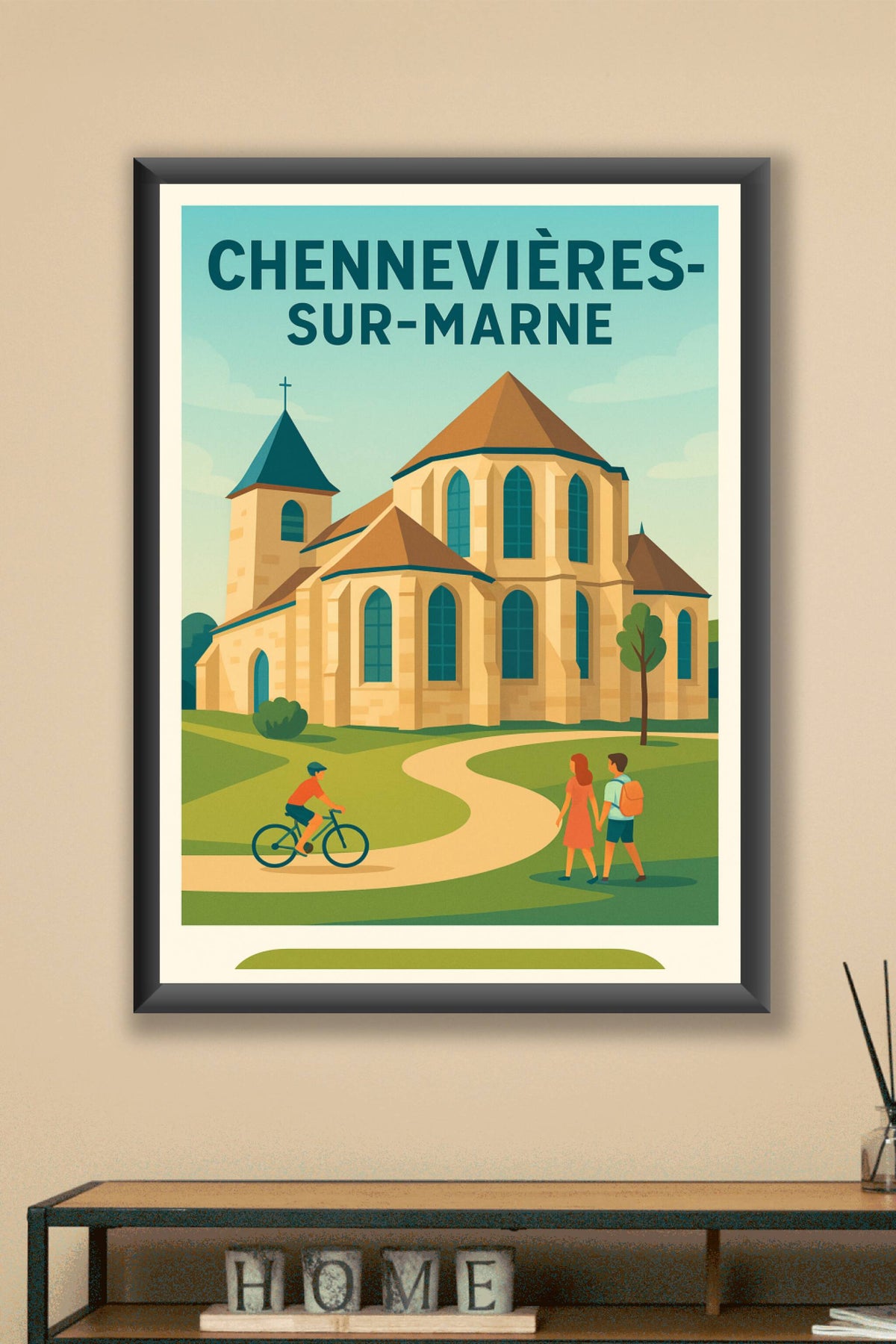 Affiche de Chennevières-sur-Marne - Charme et sérénité au cœur de la ville
