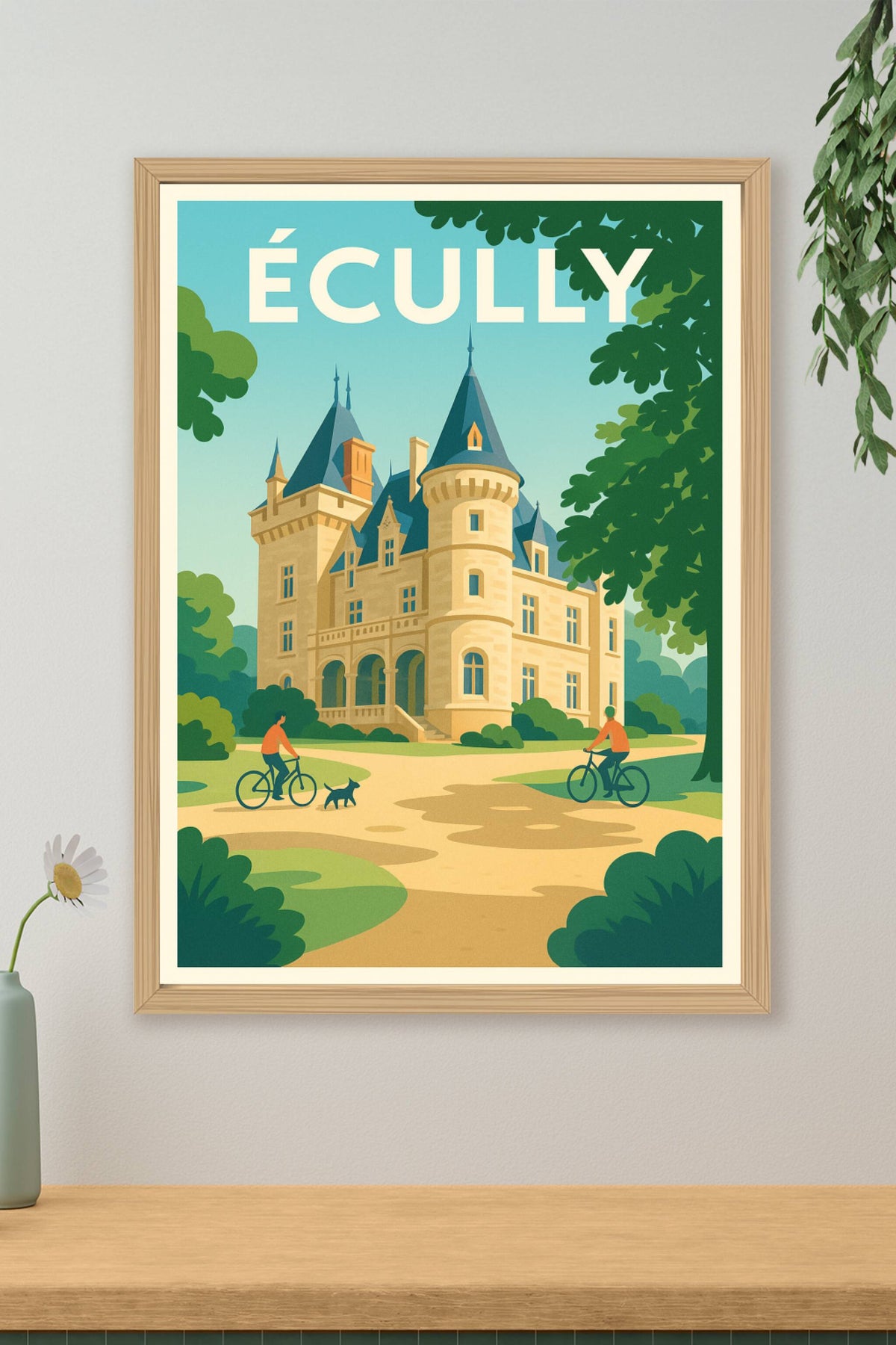 Affiche de Écully - Charme et sérénité au château