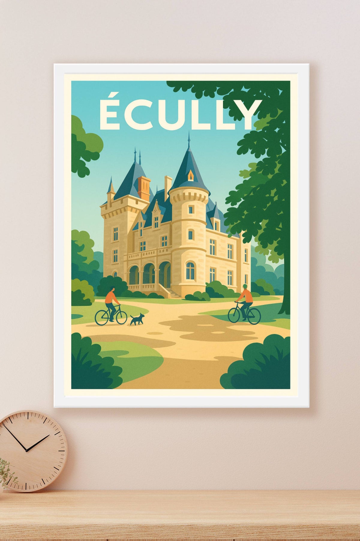 Affiche de Écully - Charme et sérénité au château