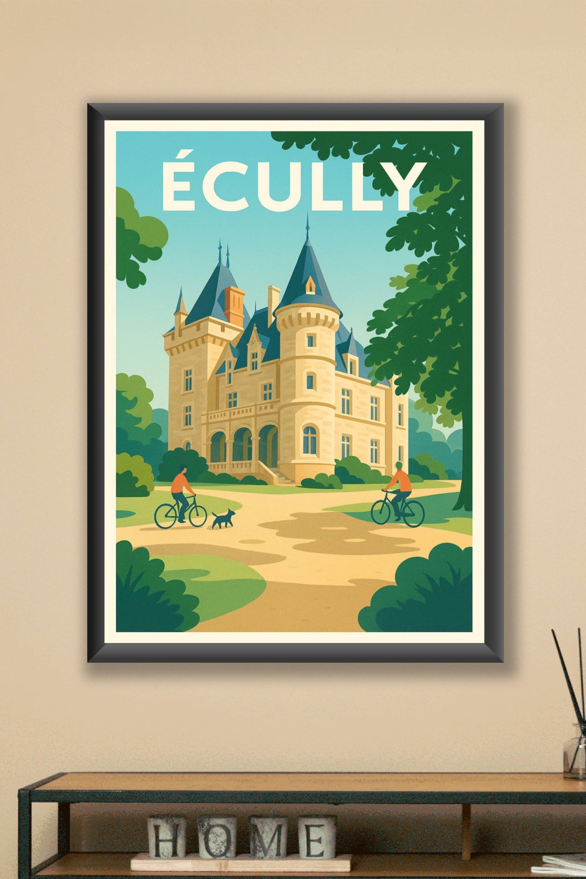 Affiche de Écully - Charme et sérénité au château