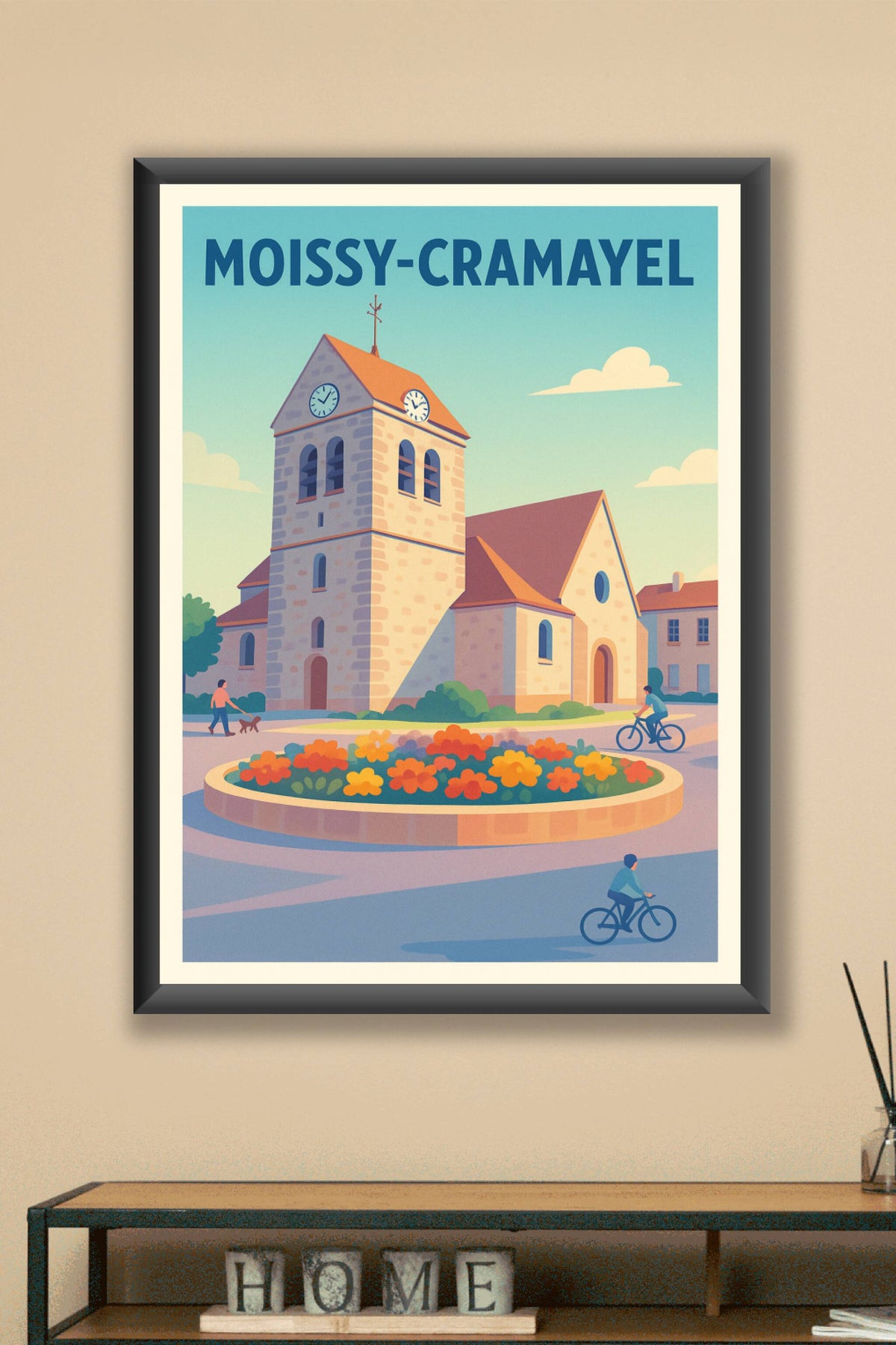 Affiche de Moissy-Cramayel - Charme et Sérénité au Cœur de la Ville