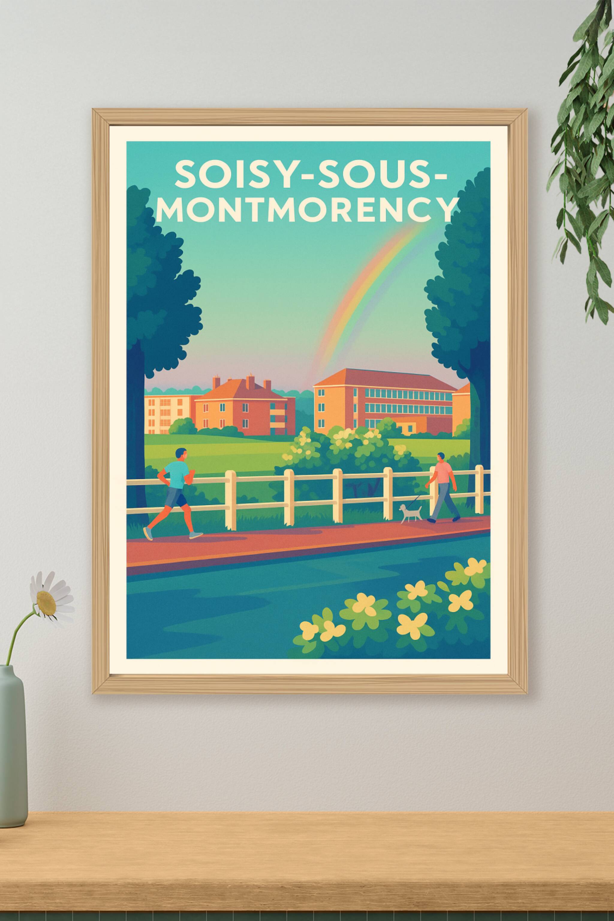 Affiche de Soisy-sous-Montmorency - Sérénité et Nature au Quotidien