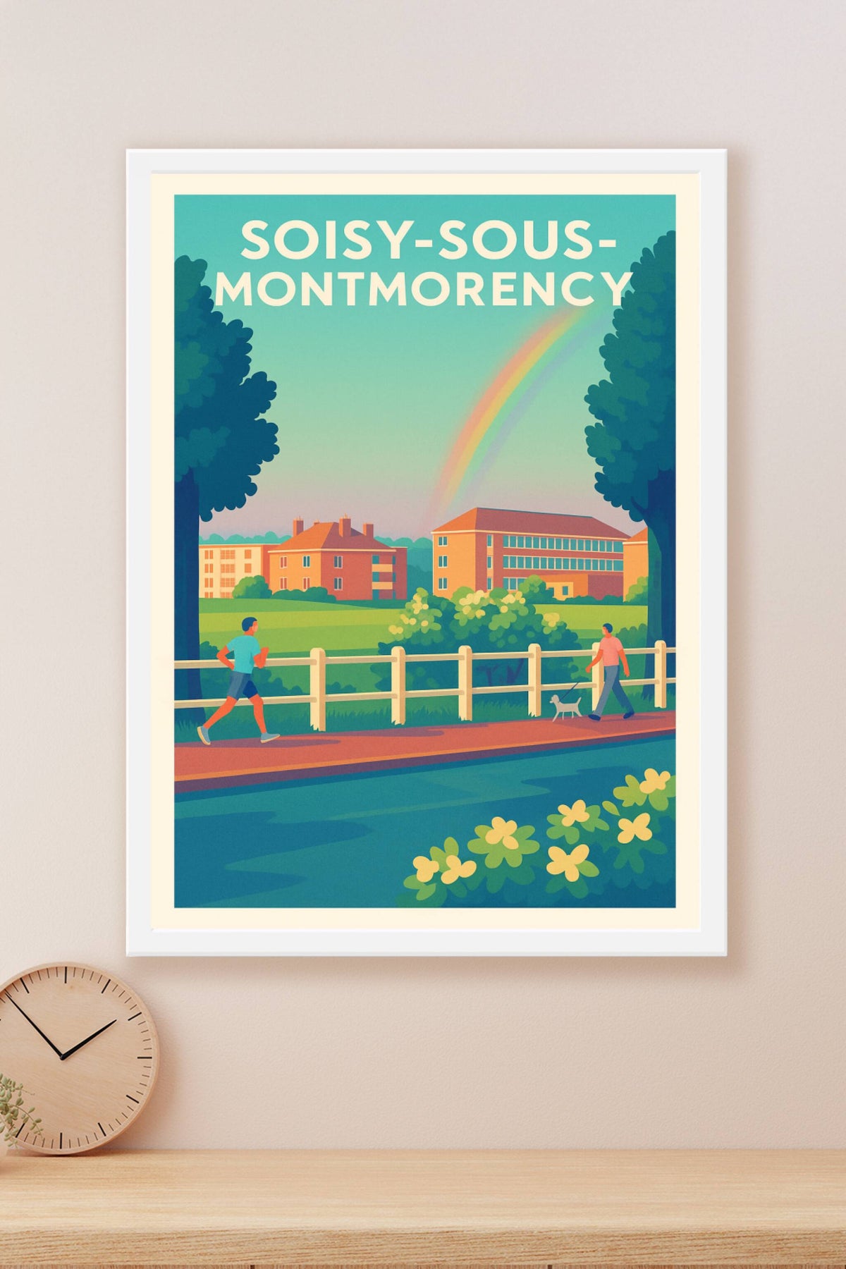 Affiche de Soisy-sous-Montmorency - Sérénité et Nature au Quotidien