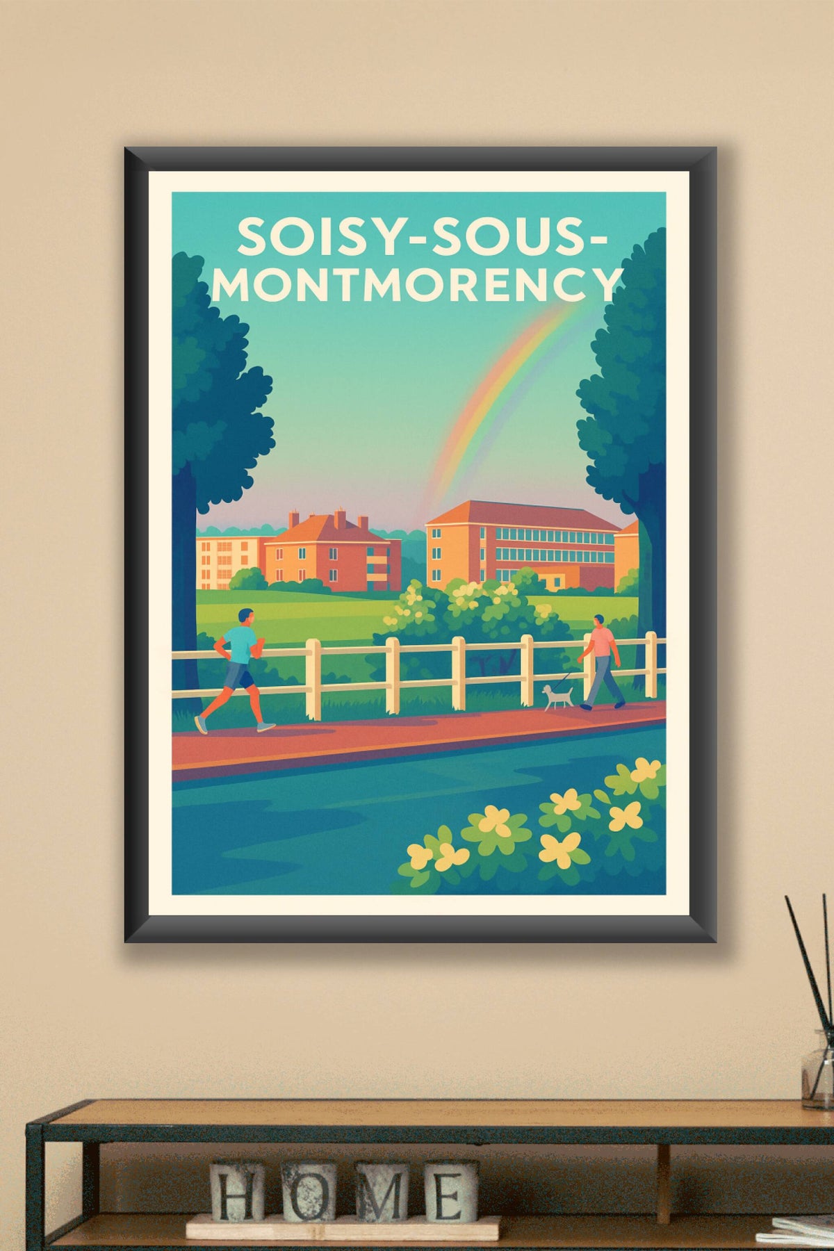Affiche de Soisy-sous-Montmorency - Sérénité et Nature au Quotidien