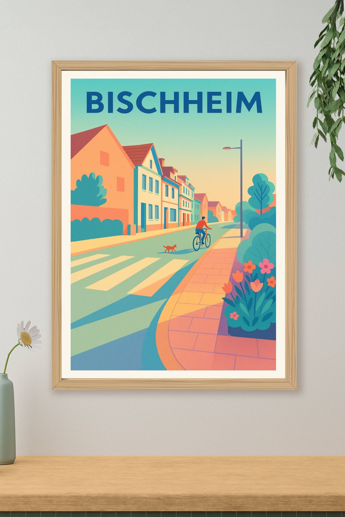Affiche de Bischheim - Douceur et sérénité en ville