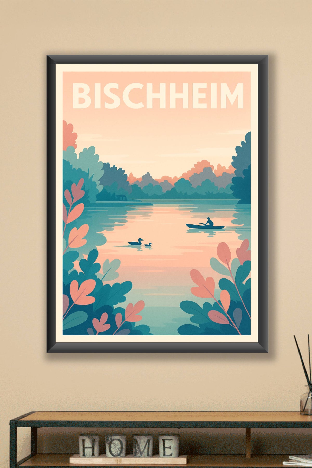 Affiche de Bischheim - Évasion paisible au fil de l'eau