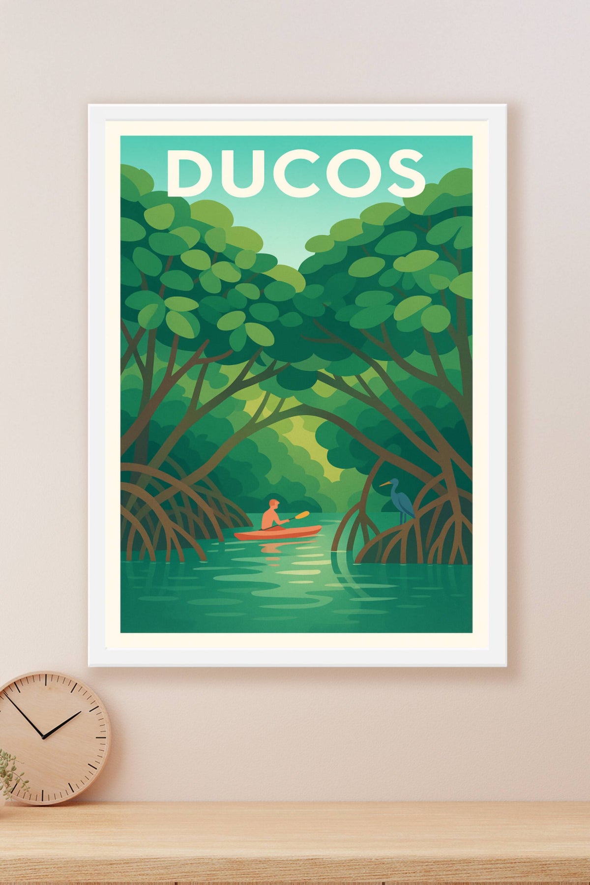 Affiche de Ducos - Évasion au cœur de la nature tropicale