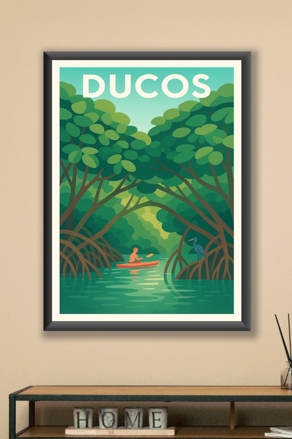 Affiche de Ducos - Évasion au cœur de la nature tropicale