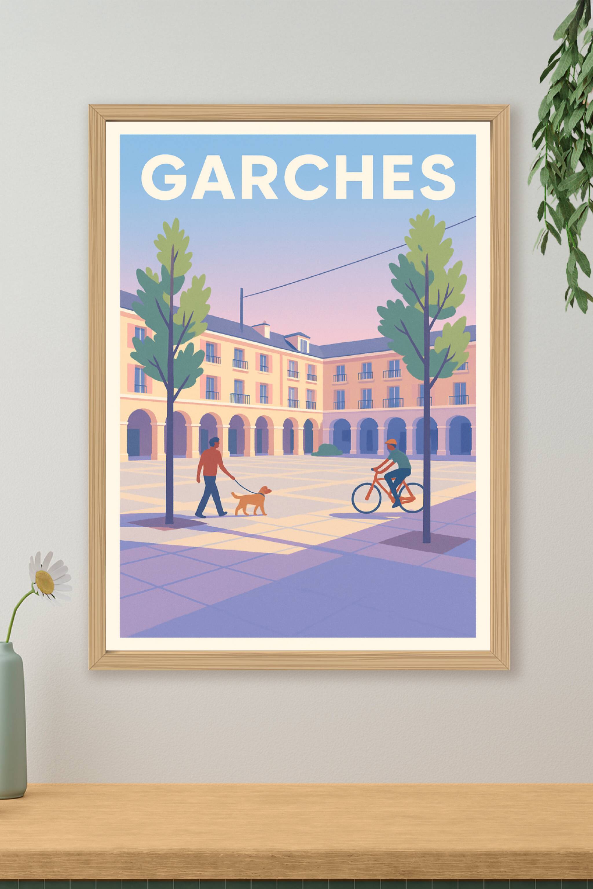 Affiche de Garches - Sérénité en plein cœur de la ville
