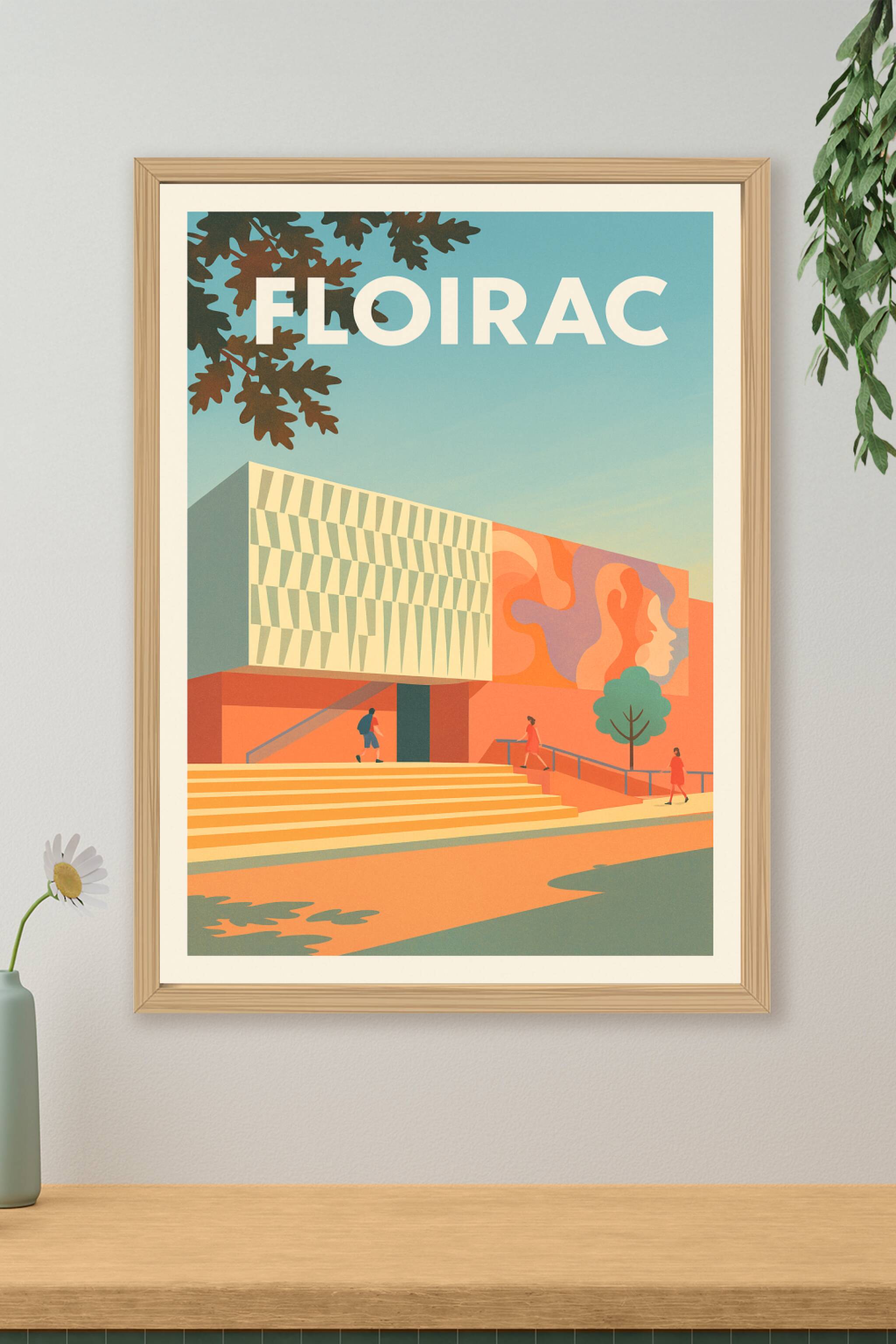 Affiche de Floirac - L'art et l'architecture au cœur de la ville