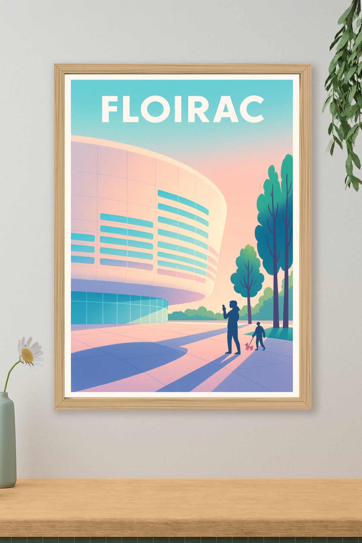 Affiche de Floirac - Une invitation à la modernité architecturale