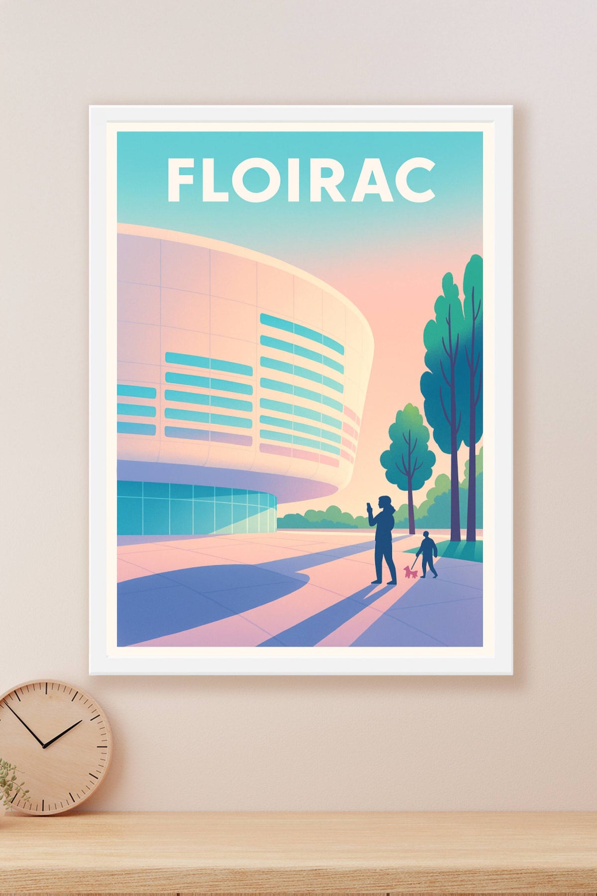 Affiche de Floirac - Une invitation à la modernité architecturale
