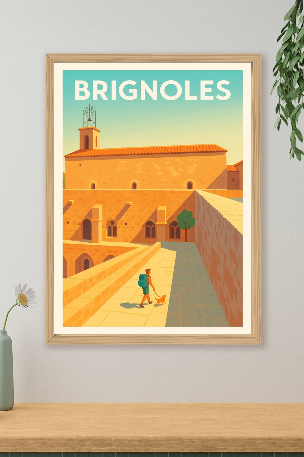 Affiche de Brignoles - Balade ensoleillée au cœur du patrimoine