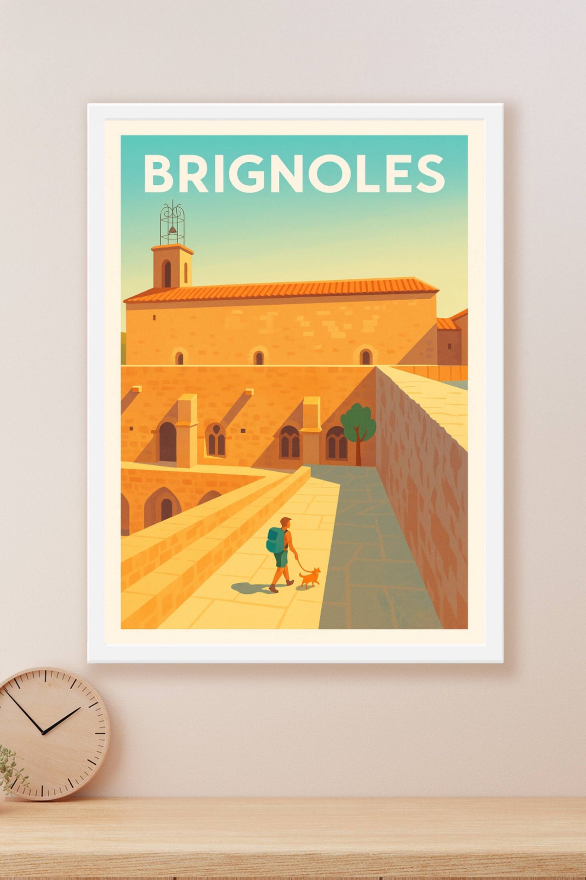 Affiche de Brignoles - Balade ensoleillée au cœur du patrimoine