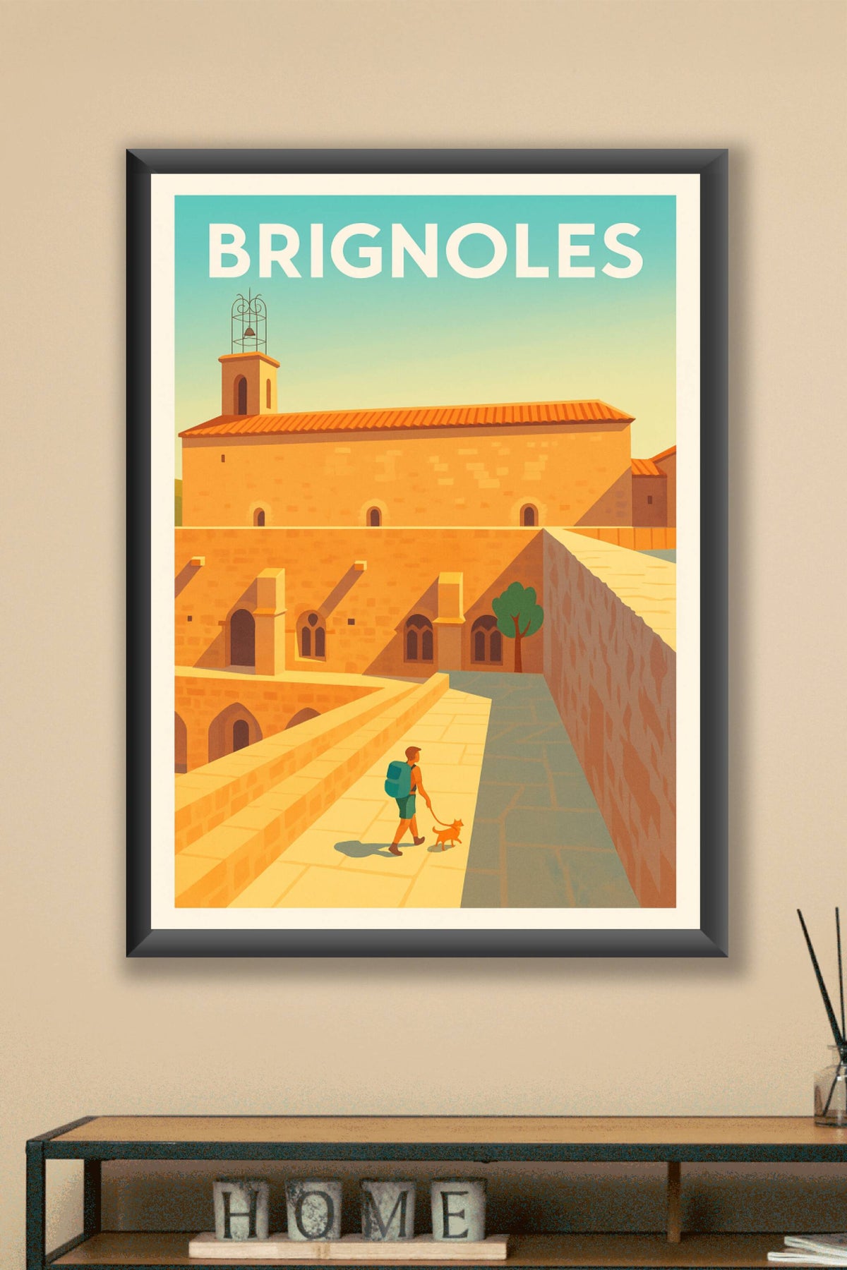 Affiche de Brignoles - Balade ensoleillée au cœur du patrimoine