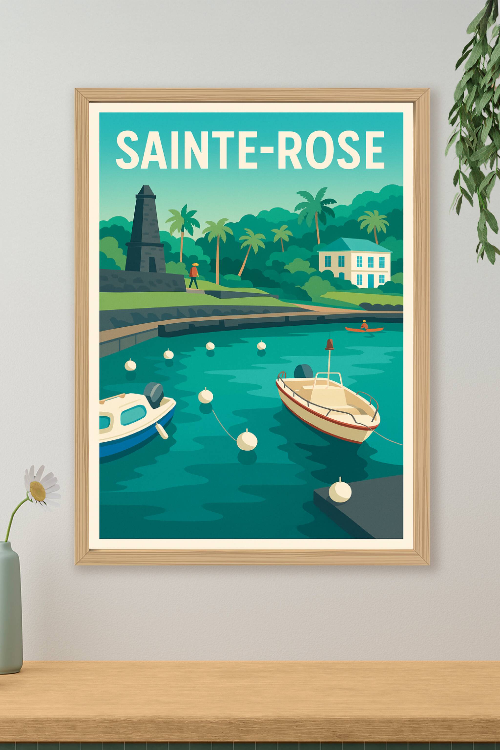 Affiche de Sainte-Rose - L'escapade paisible au bord de l'eau