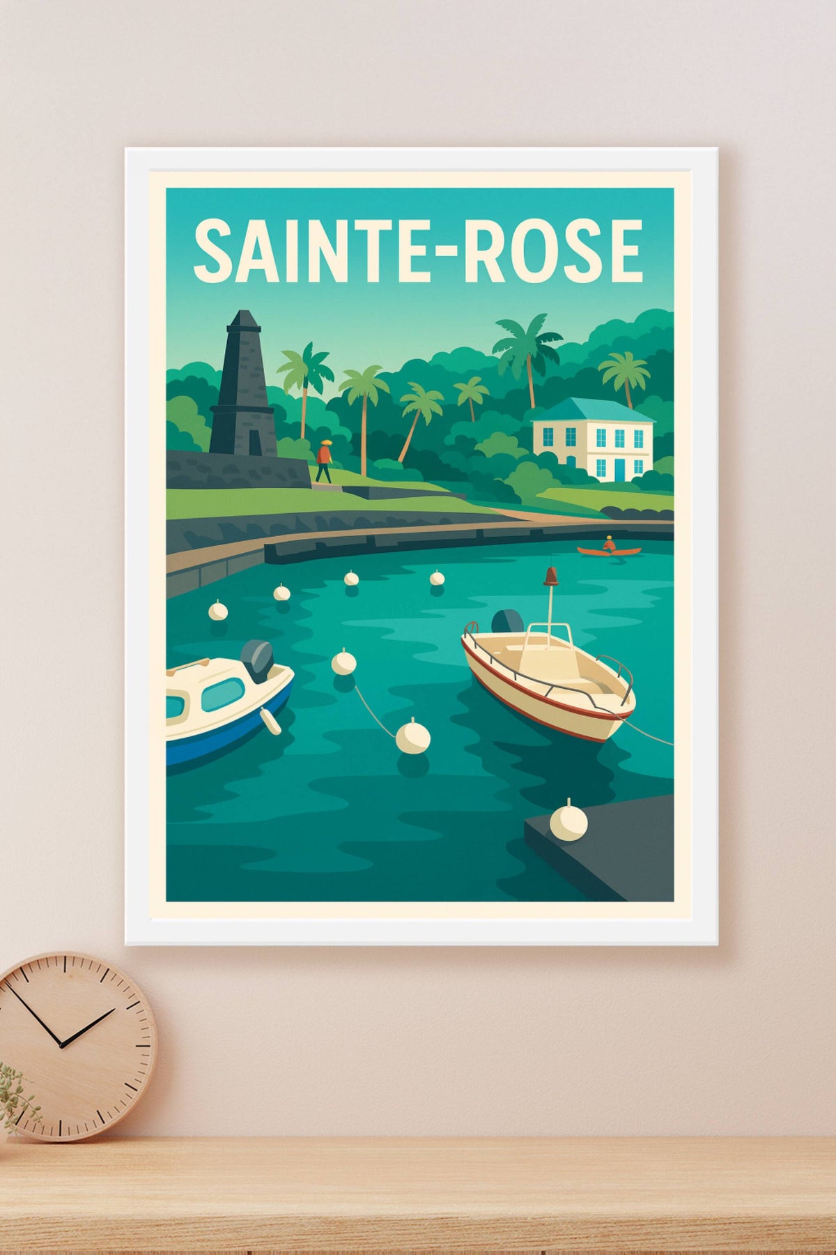 Affiche de Sainte-Rose - L'escapade paisible au bord de l'eau
