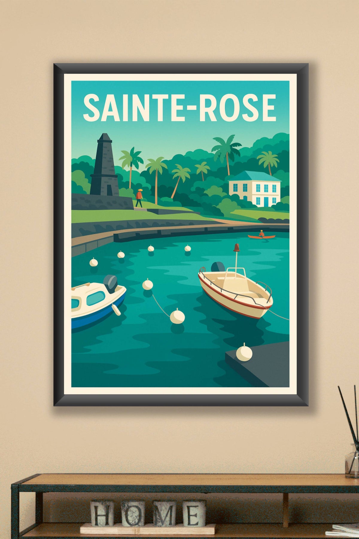 Affiche de Sainte-Rose - L'escapade paisible au bord de l'eau