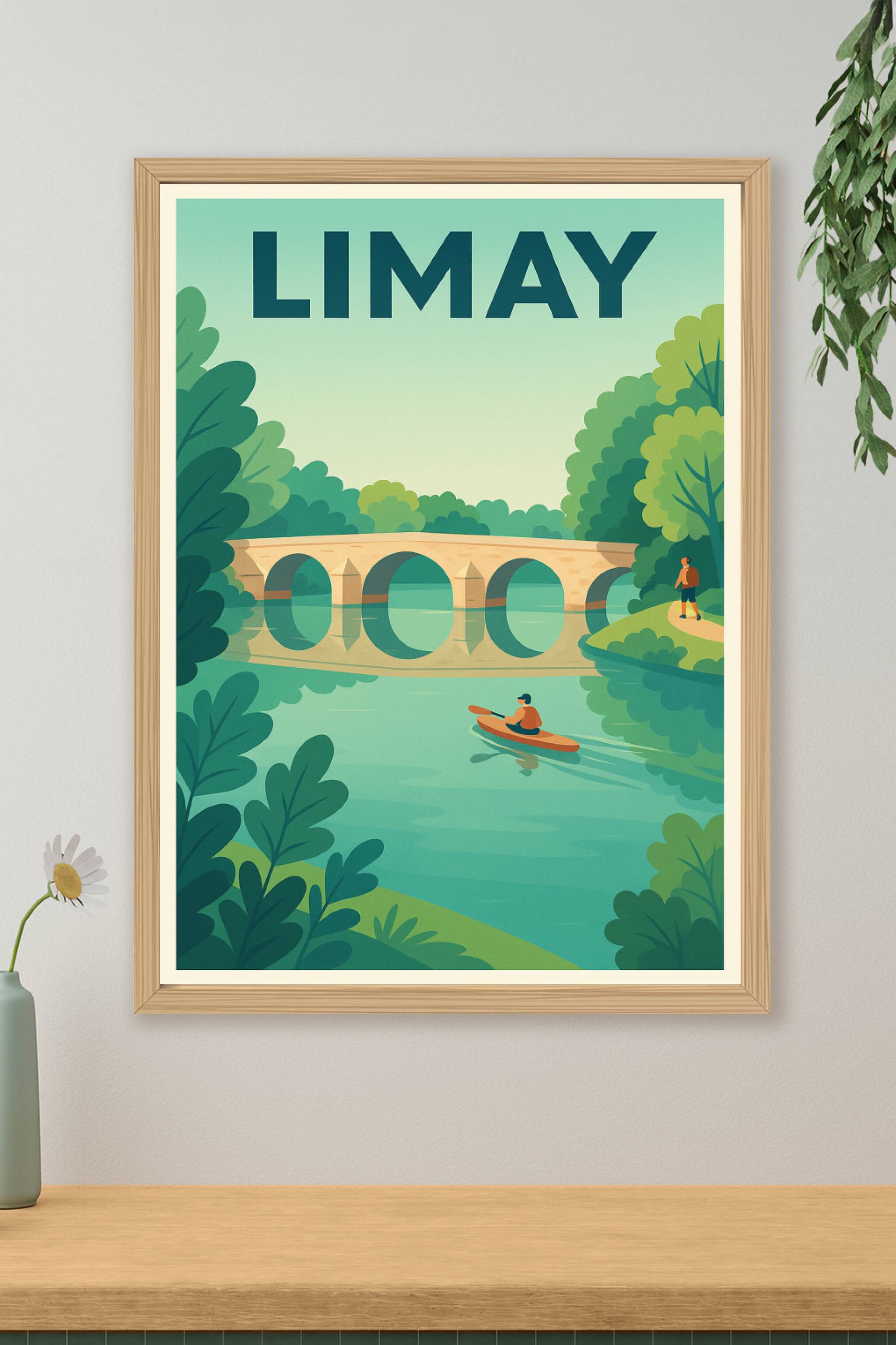Affiche de Limay - Sérénité au fil de l'eau