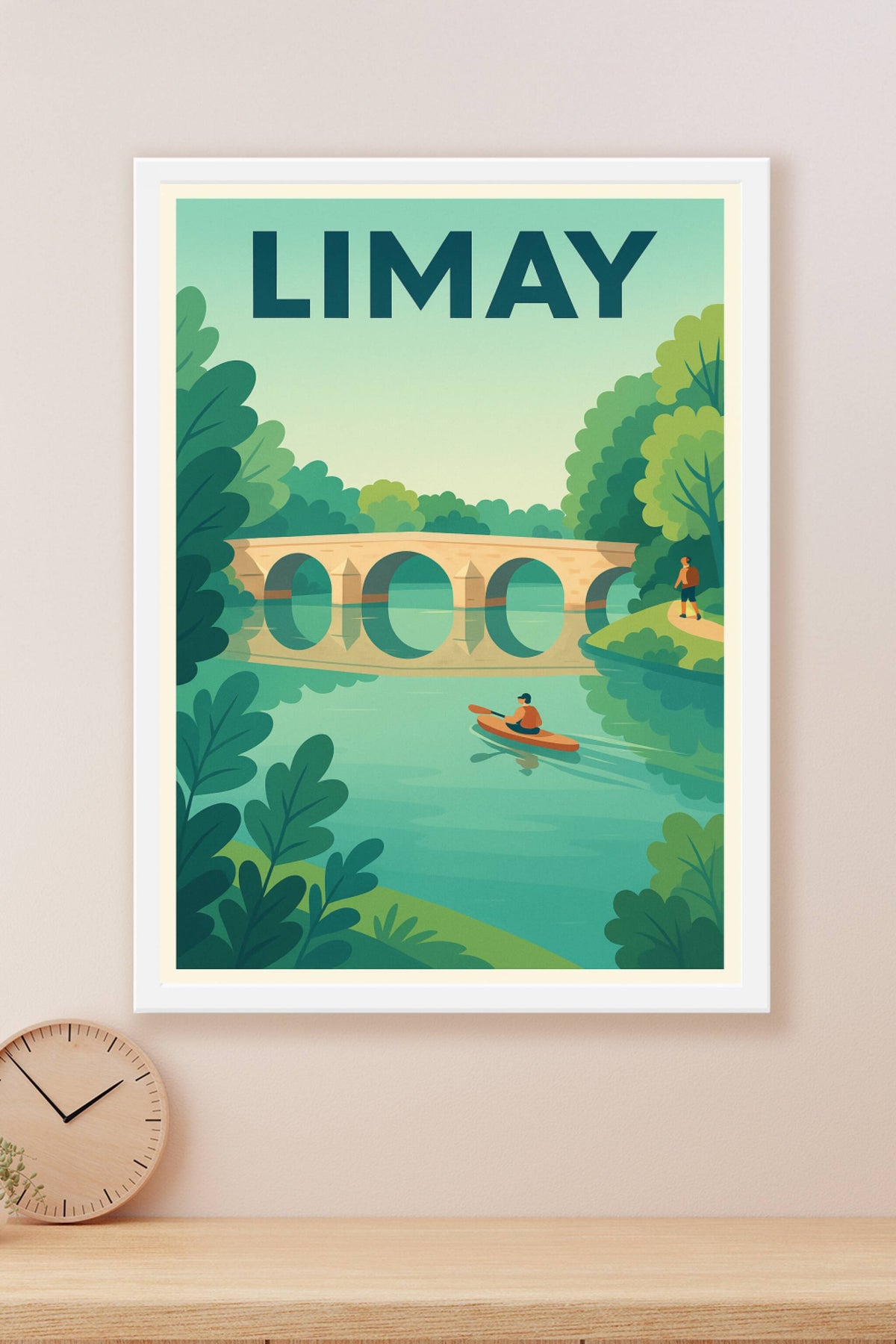 Affiche de Limay - Sérénité au fil de l'eau
