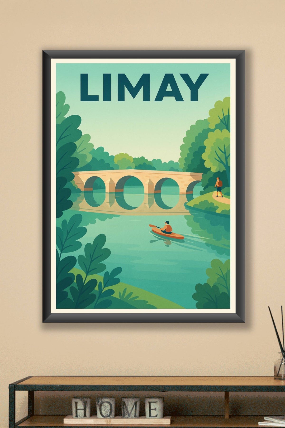 Affiche de Limay - Sérénité au fil de l'eau